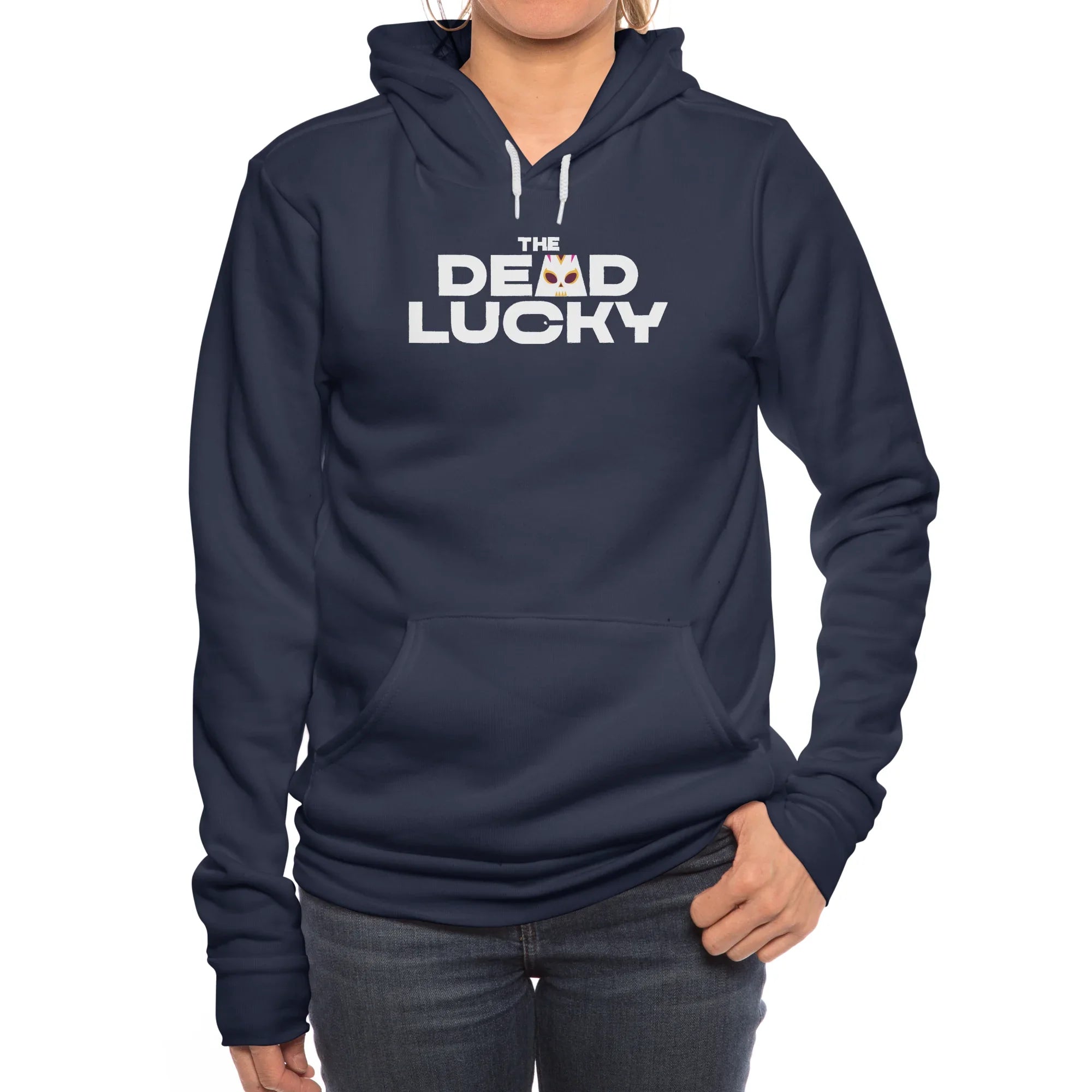 The Dead Lucky Logo — Womens Pullover Hoody