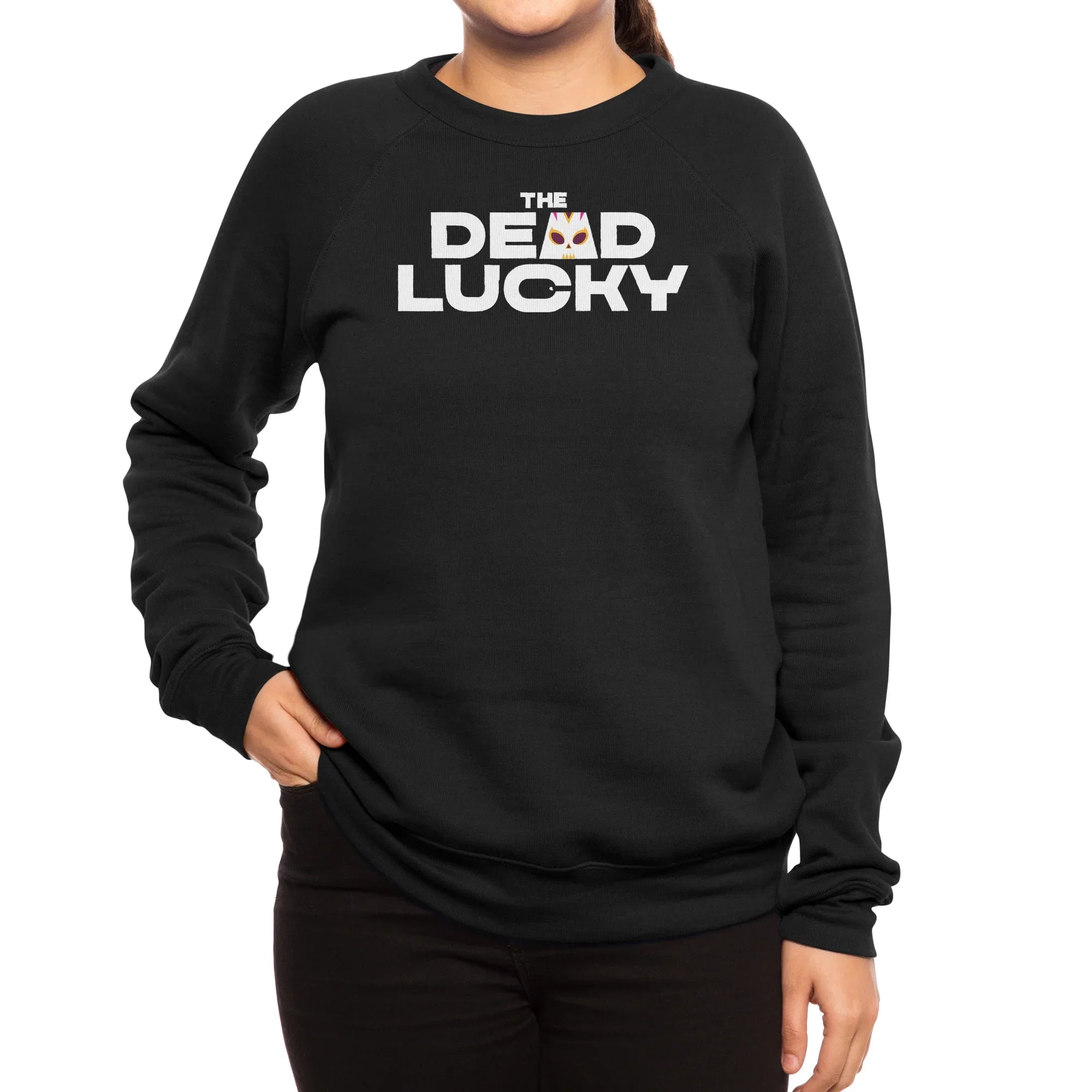The Dead Lucky Logo — Womens Sweatshirt