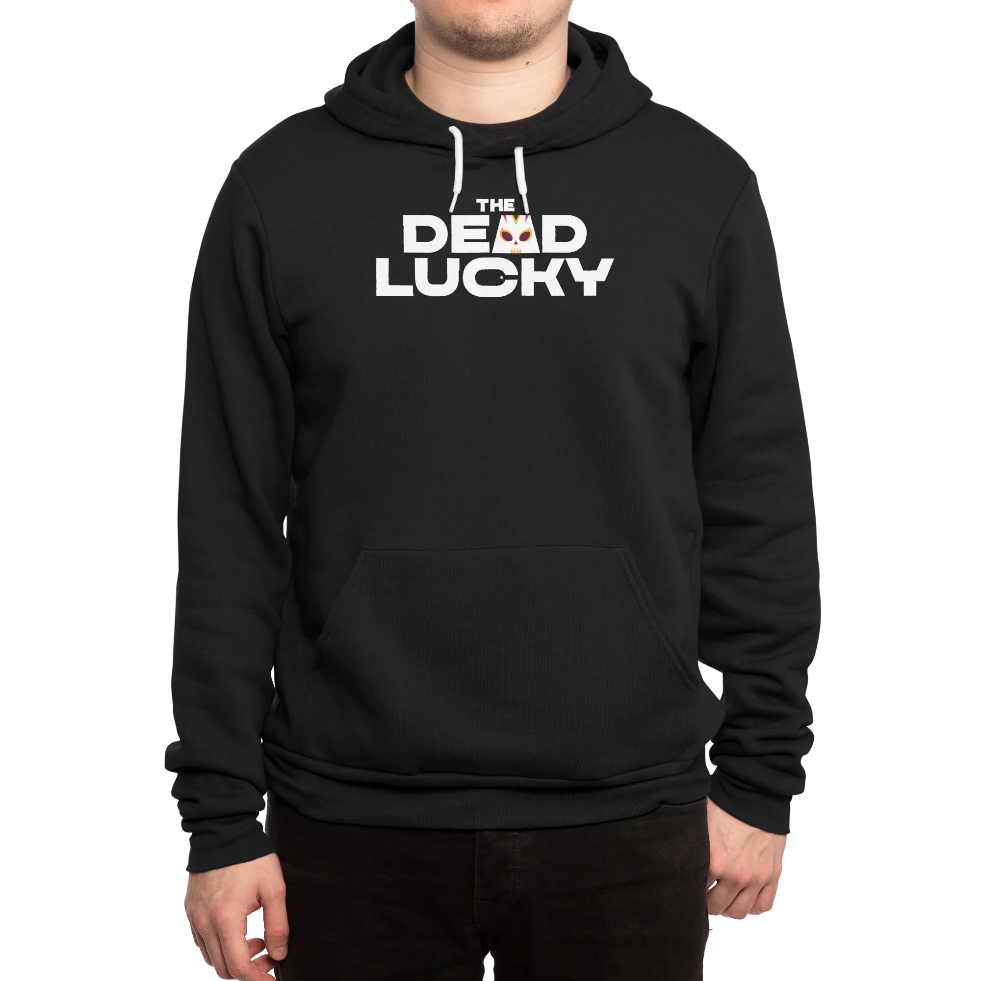 The Dead Lucky Logo — Mens Pullover Hoody