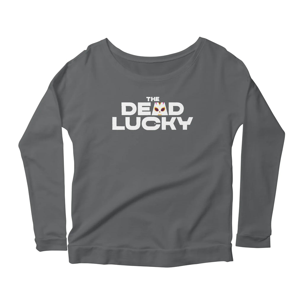 The Dead Lucky Logo — Womens Longsleeve T Shirt