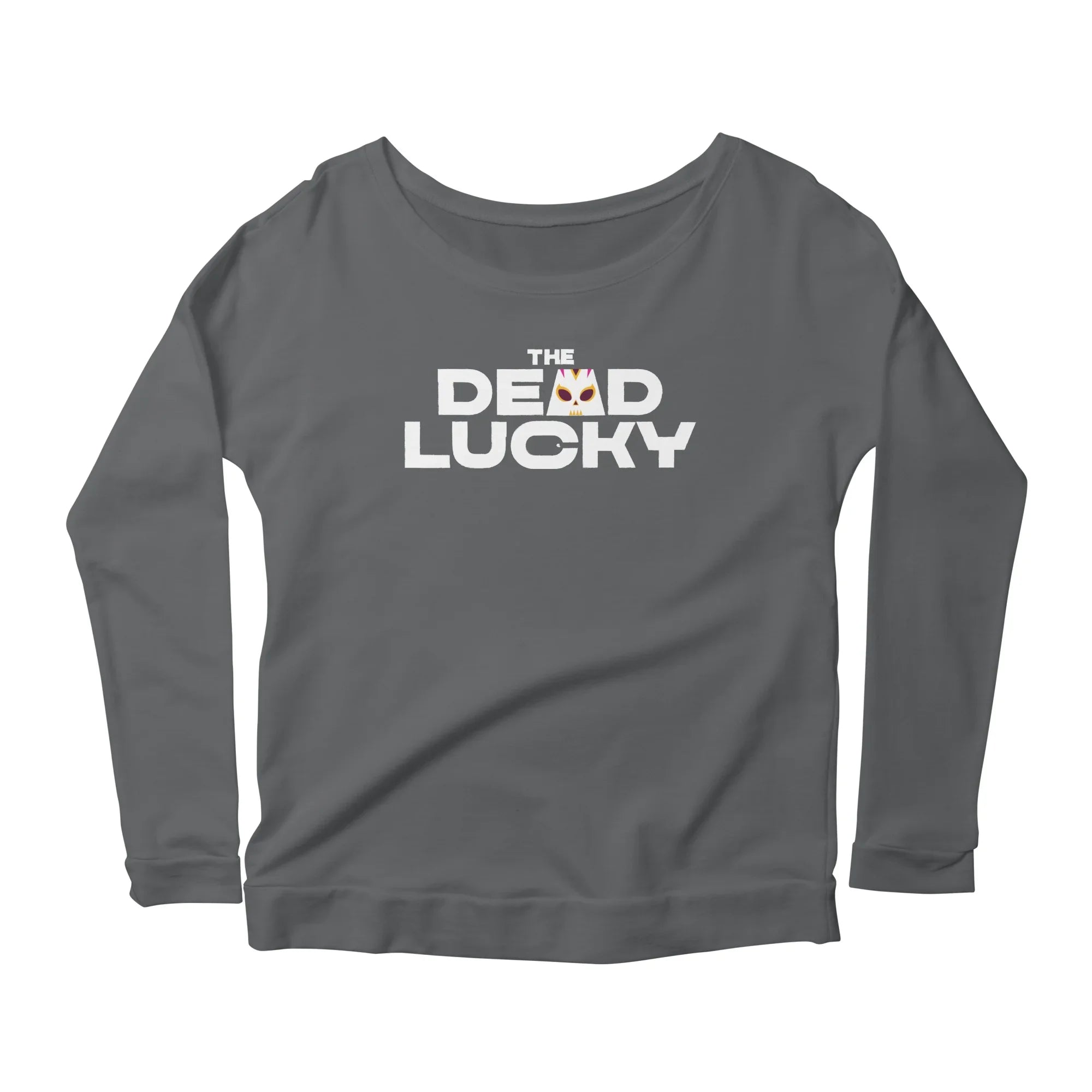 The Dead Lucky Logo — Womens Longsleeve T Shirt