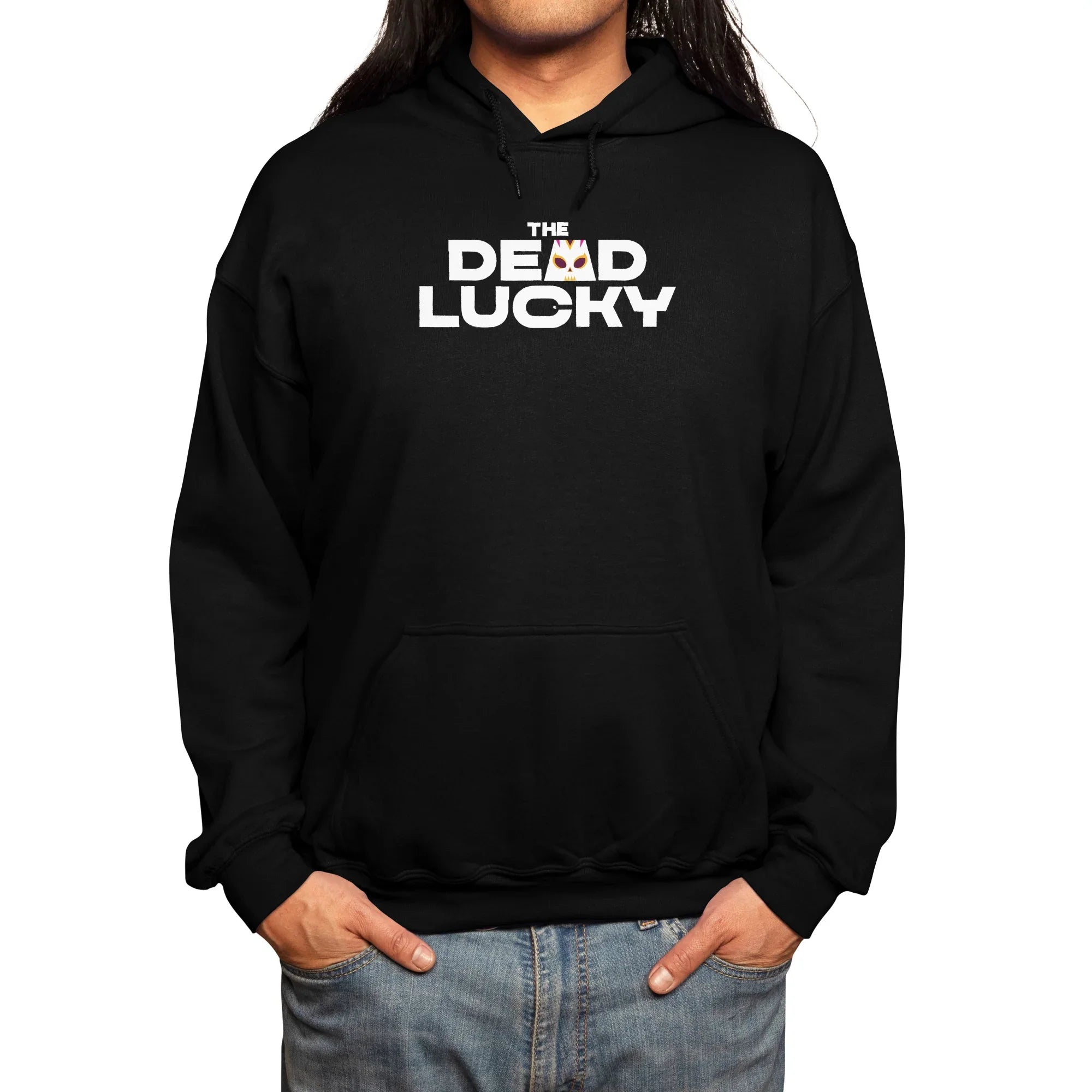 The Dead Lucky Logo — Mens Pullover Hoody