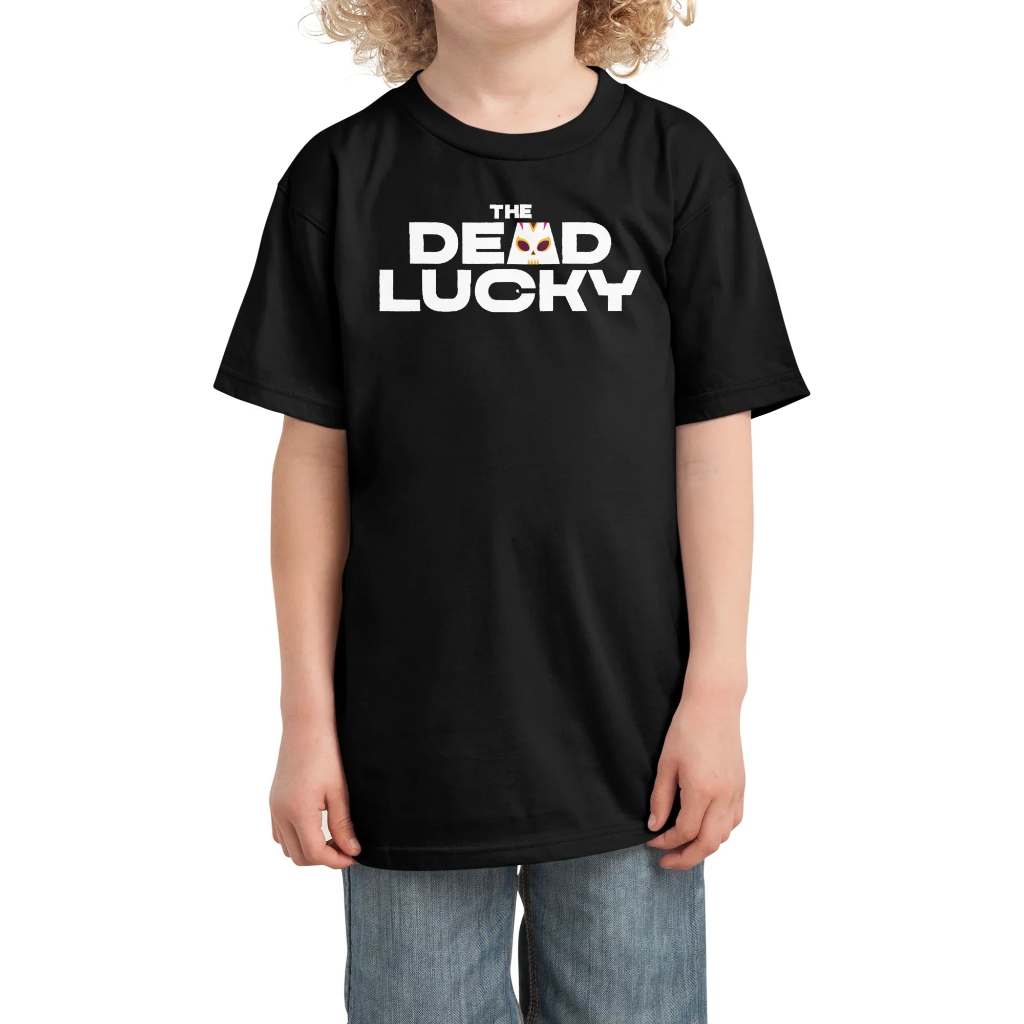The Dead Lucky Logo — Kids T Shirt