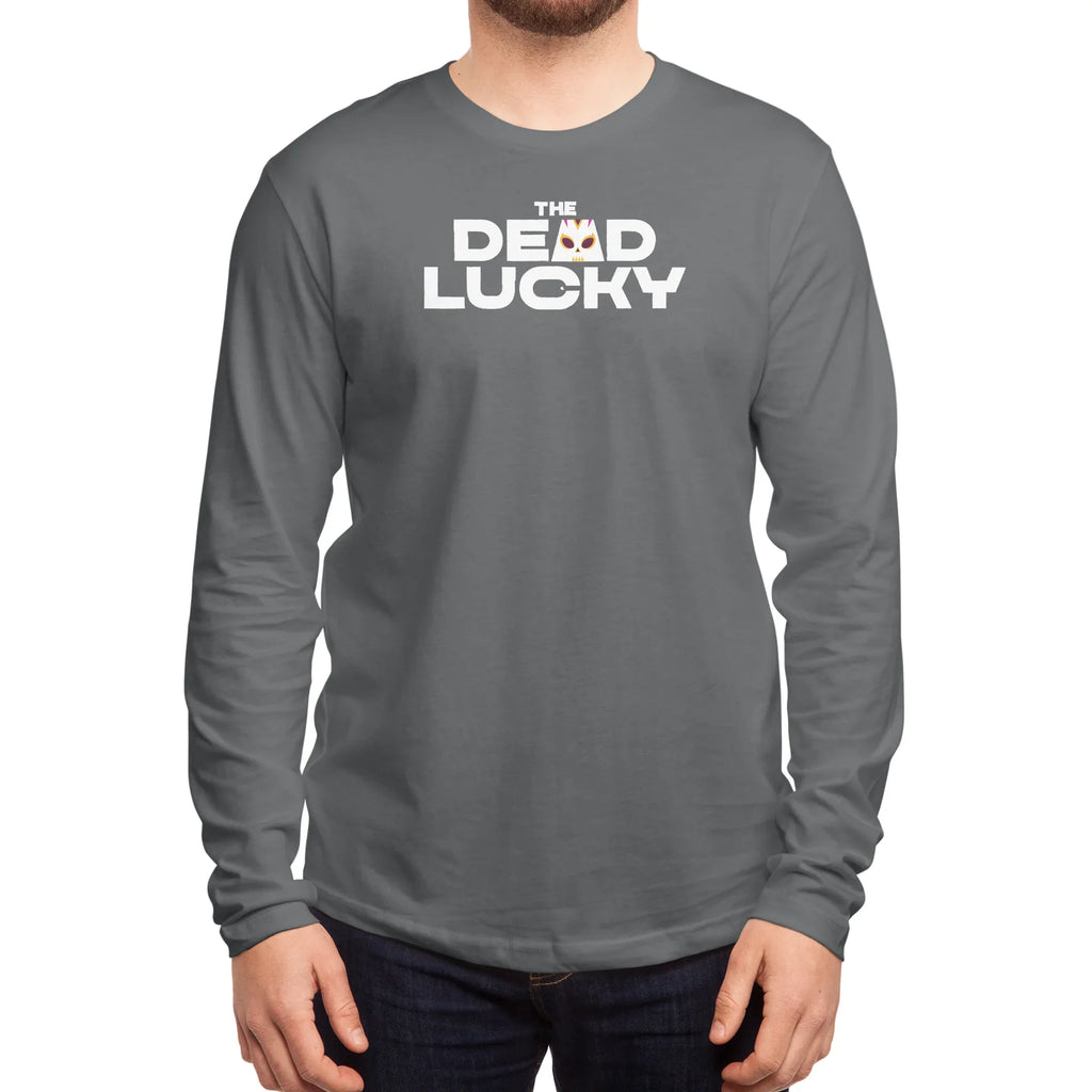 The Dead Lucky Logo — Mens Longsleeve T Shirt