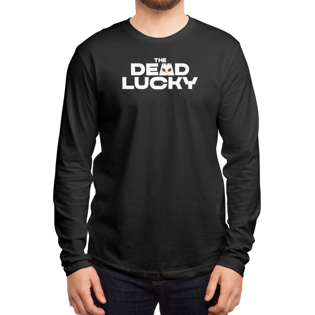 The Dead Lucky Logo — Mens Longsleeve T Shirt