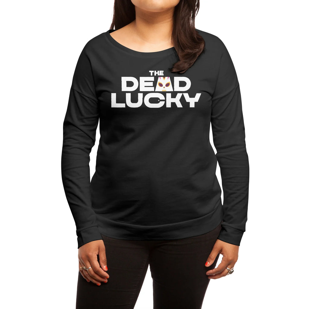 The Dead Lucky Logo — Womens Longsleeve T Shirt