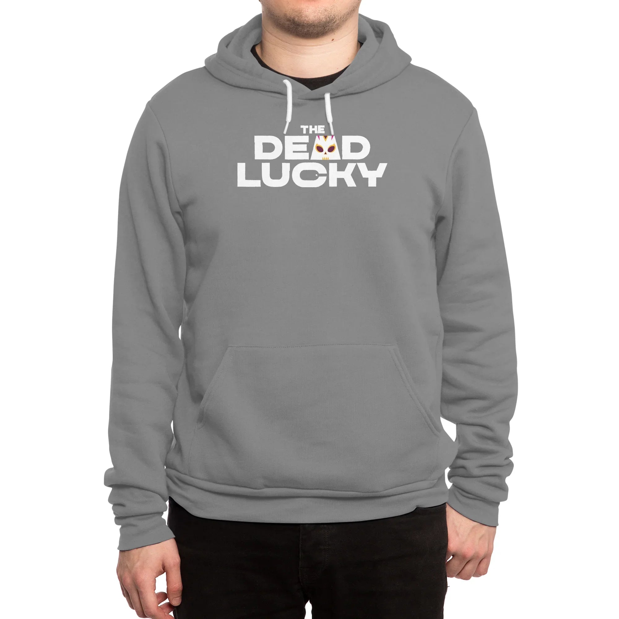 The Dead Lucky Logo — Mens Pullover Hoody