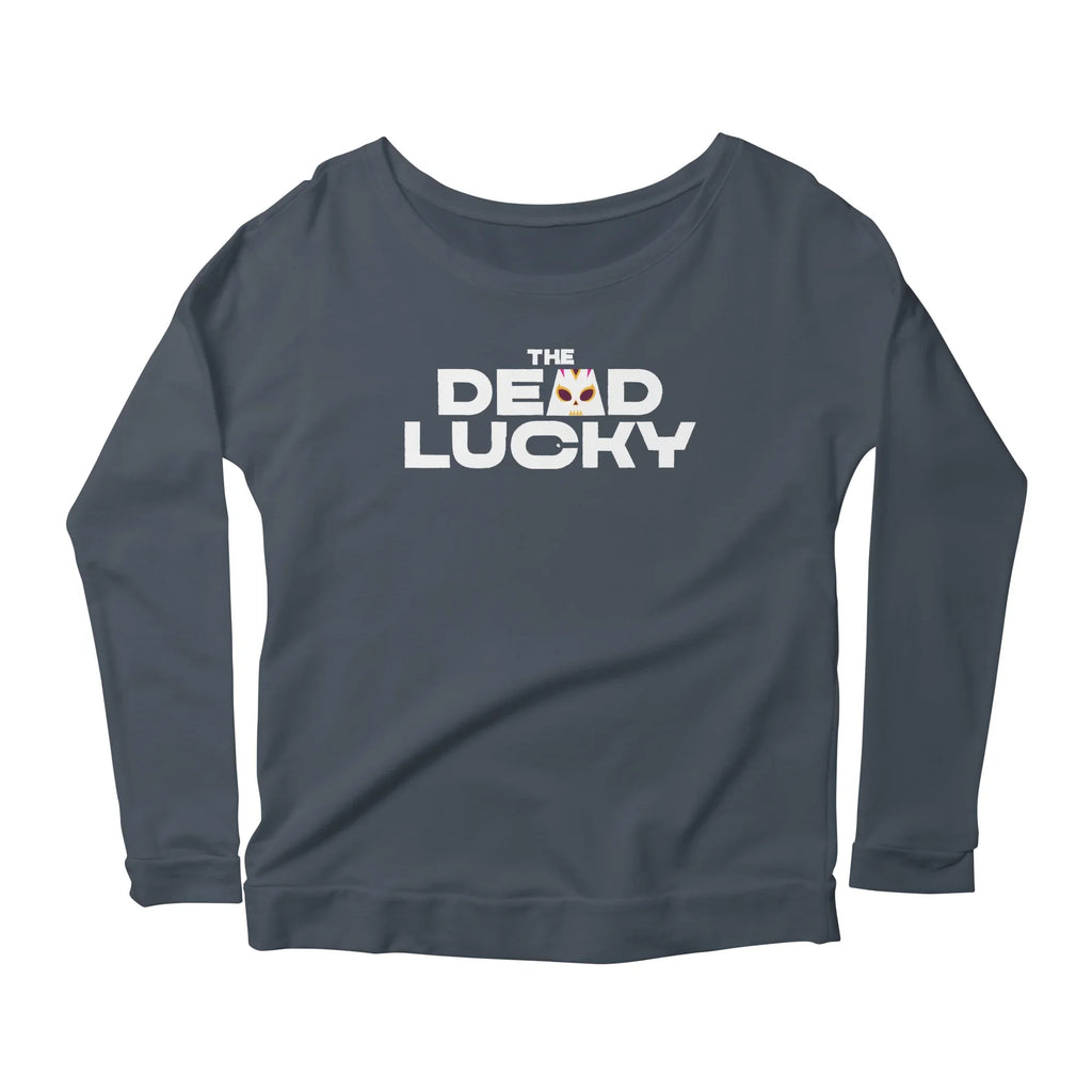 The Dead Lucky Logo — Womens Longsleeve T Shirt