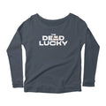 The Dead Lucky Logo — Womens Longsleeve T Shirt