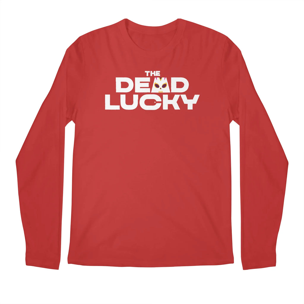 The Dead Lucky Logo — Mens Longsleeve T Shirt