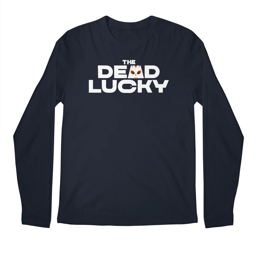 The Dead Lucky Logo — Mens Longsleeve T Shirt