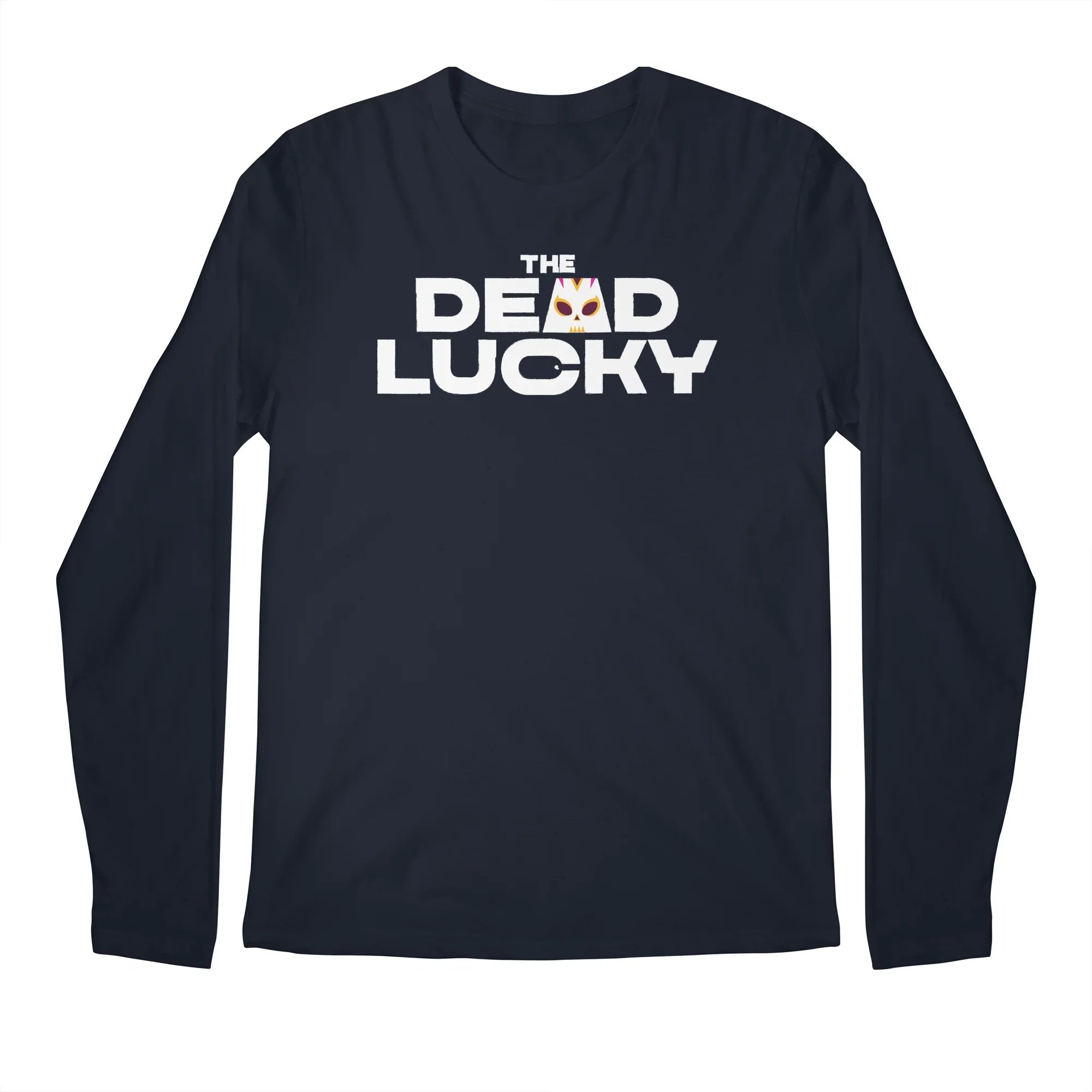 The Dead Lucky Logo — Mens Longsleeve T Shirt