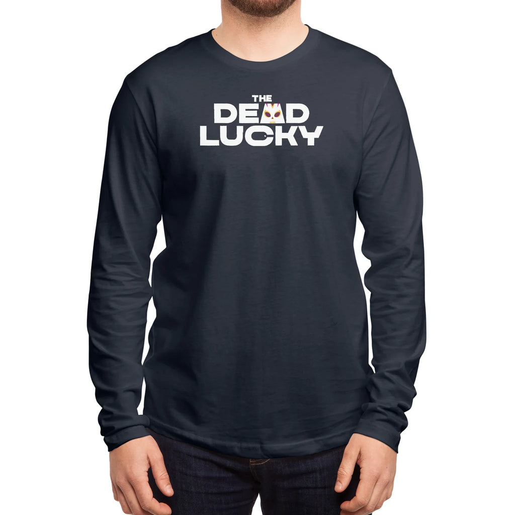 The Dead Lucky Logo — Mens Longsleeve T Shirt