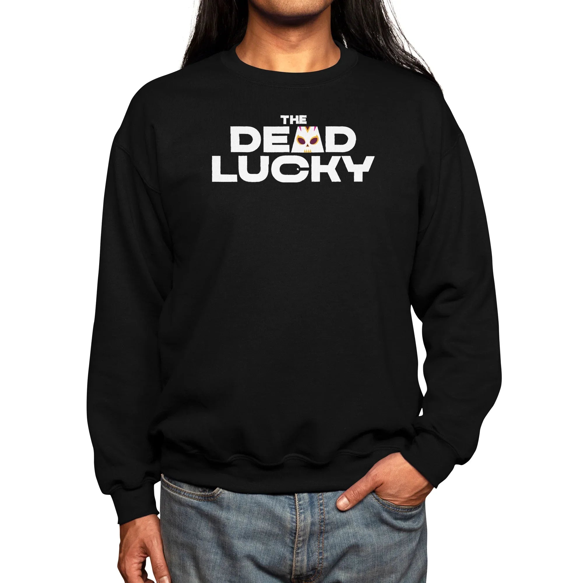 The Dead Lucky Logo — Mens Sweatshirt