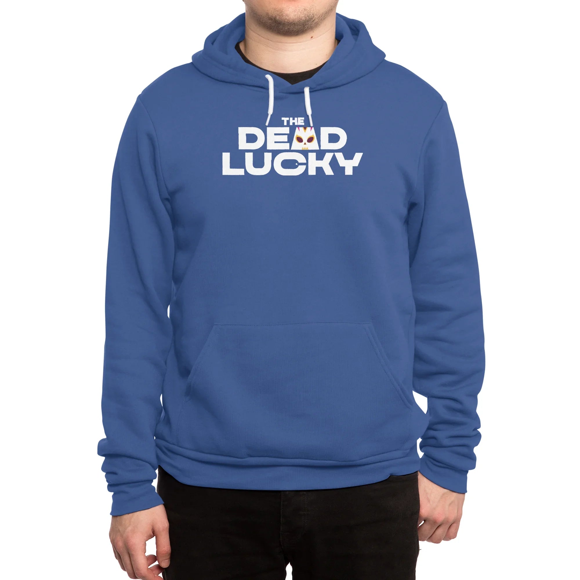 The Dead Lucky Logo — Mens Pullover Hoody