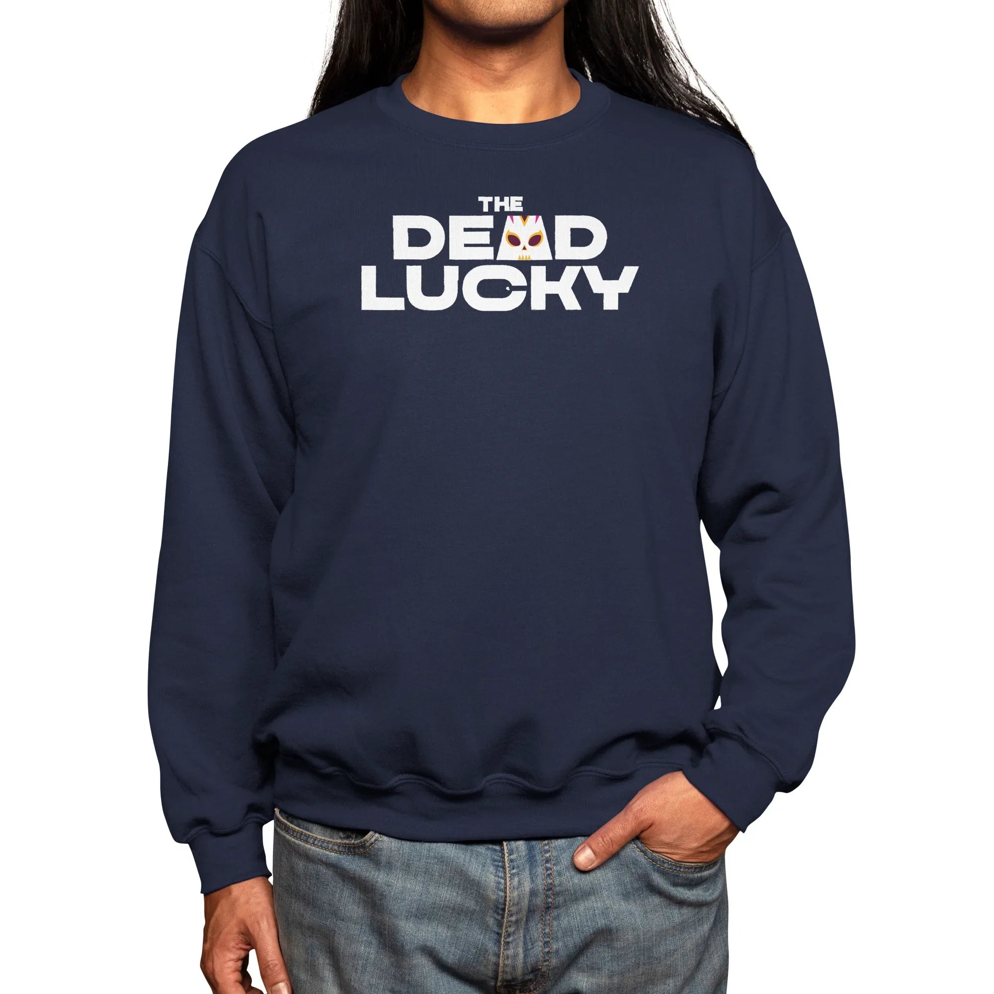 The Dead Lucky Logo — Mens Sweatshirt