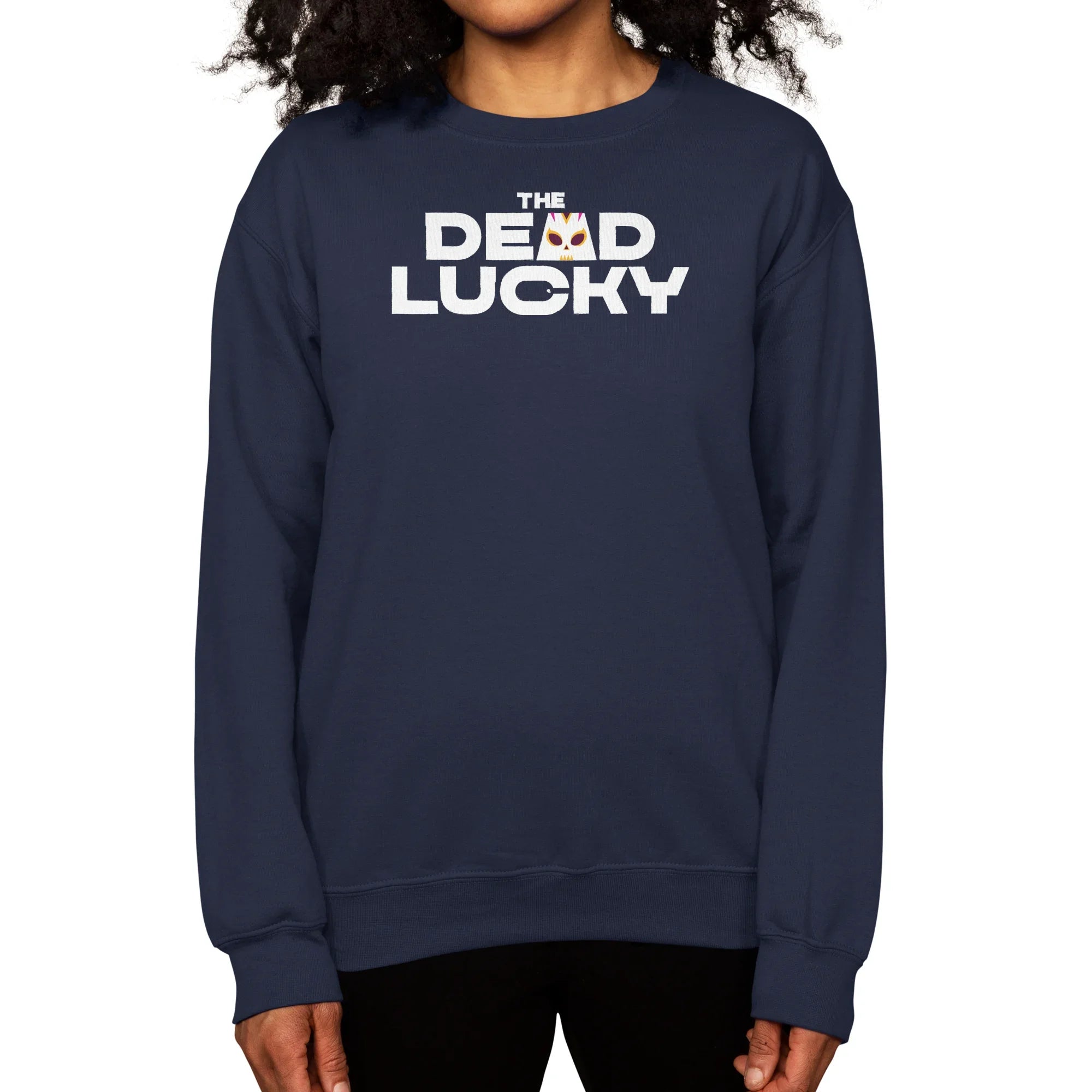 The Dead Lucky Logo — Womens Sweatshirt