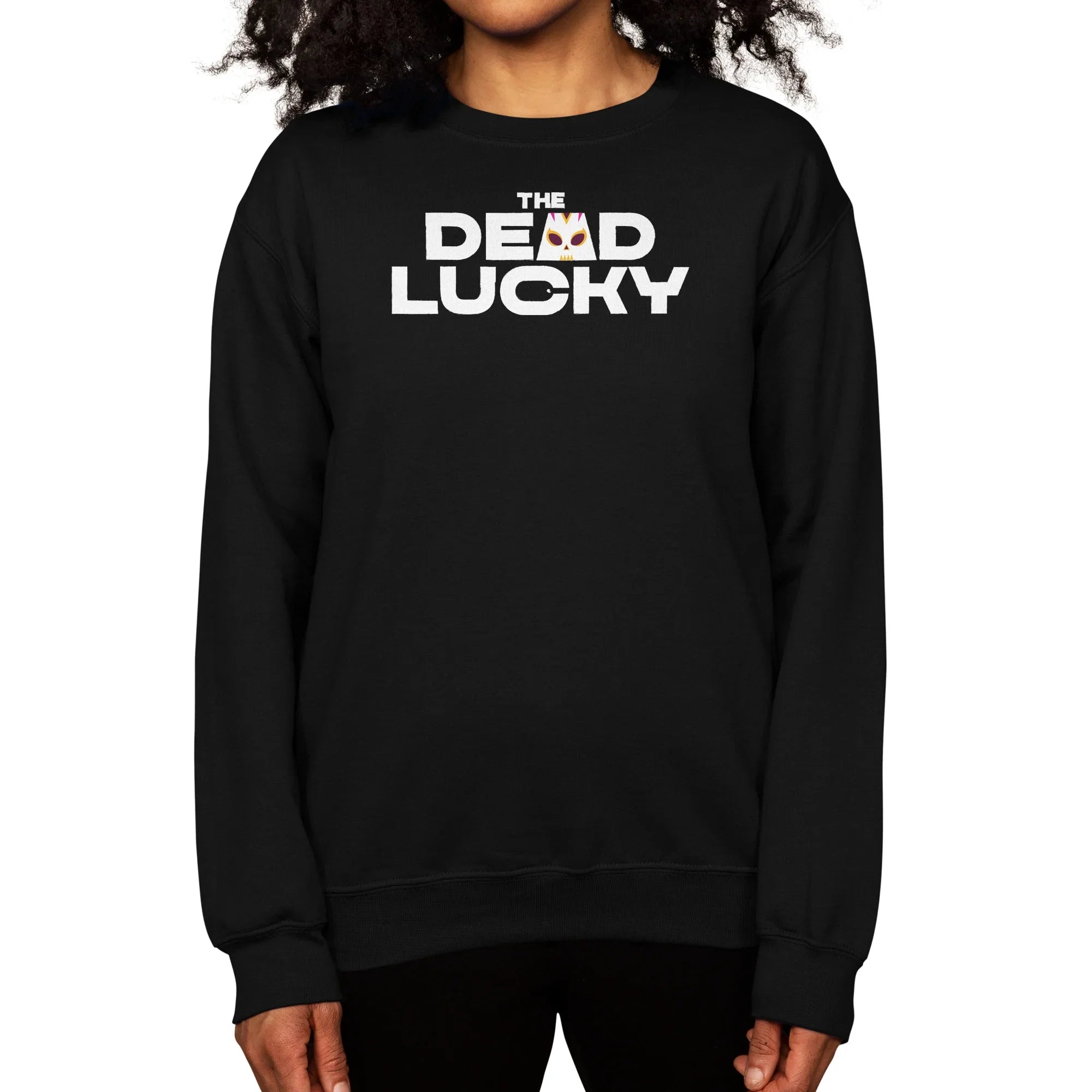 The Dead Lucky Logo — Womens Sweatshirt