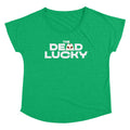 The Dead Lucky Logo — Womens Scoop Neck