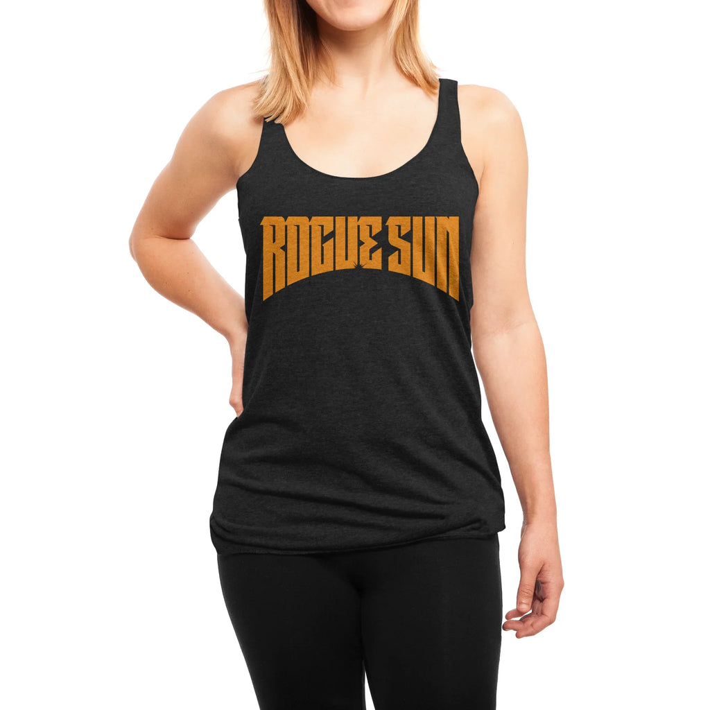 Rogue Sun Logo (Orange) — Womens Tank