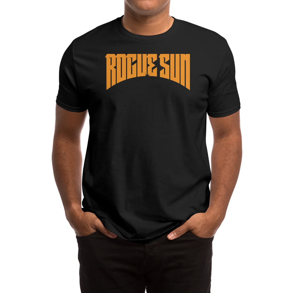 Rogue Sun Logo (Orange) — Mens T Shirt