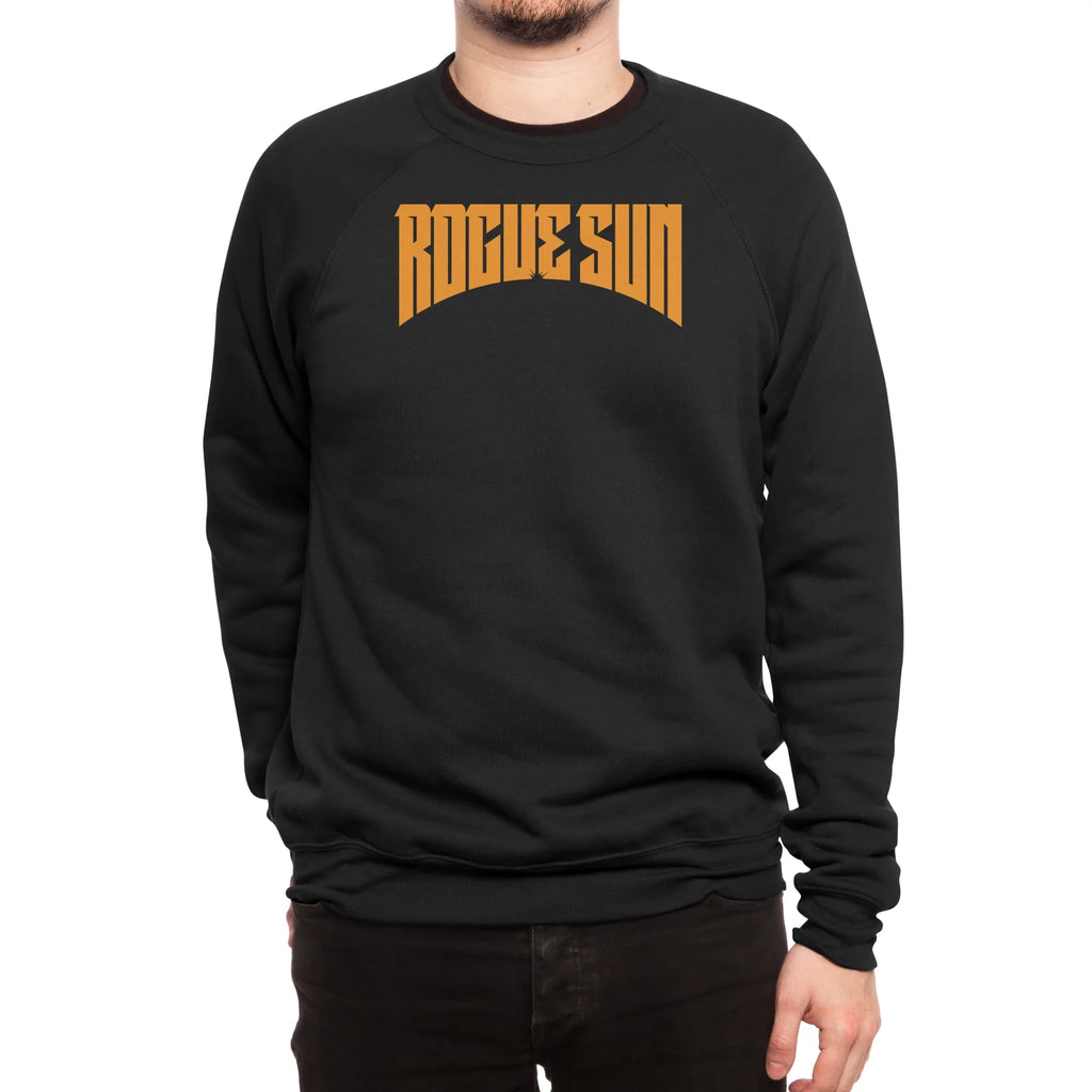 Rogue Sun Logo (Orange) — Mens Sweatshirt