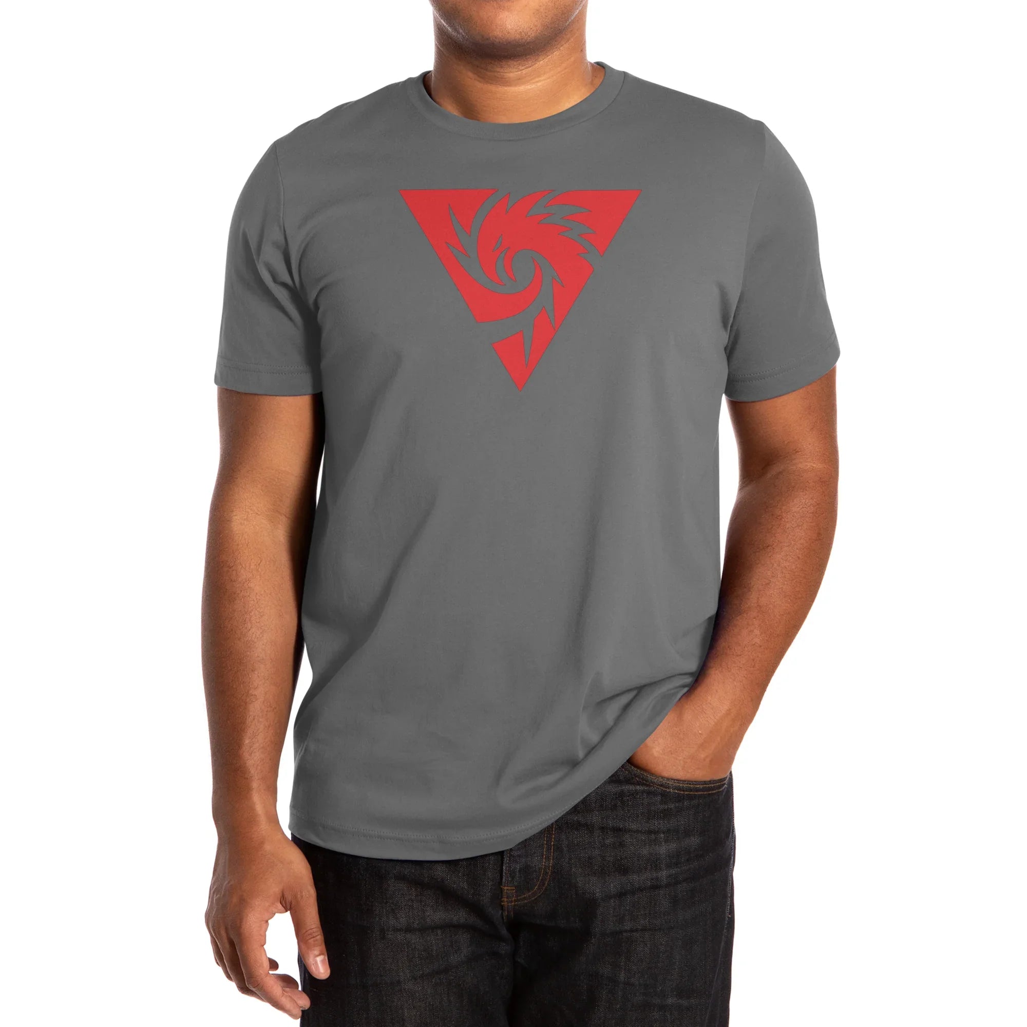 Inferno Girl Red - Symbol (Light Shirts) — Mens T Shirt