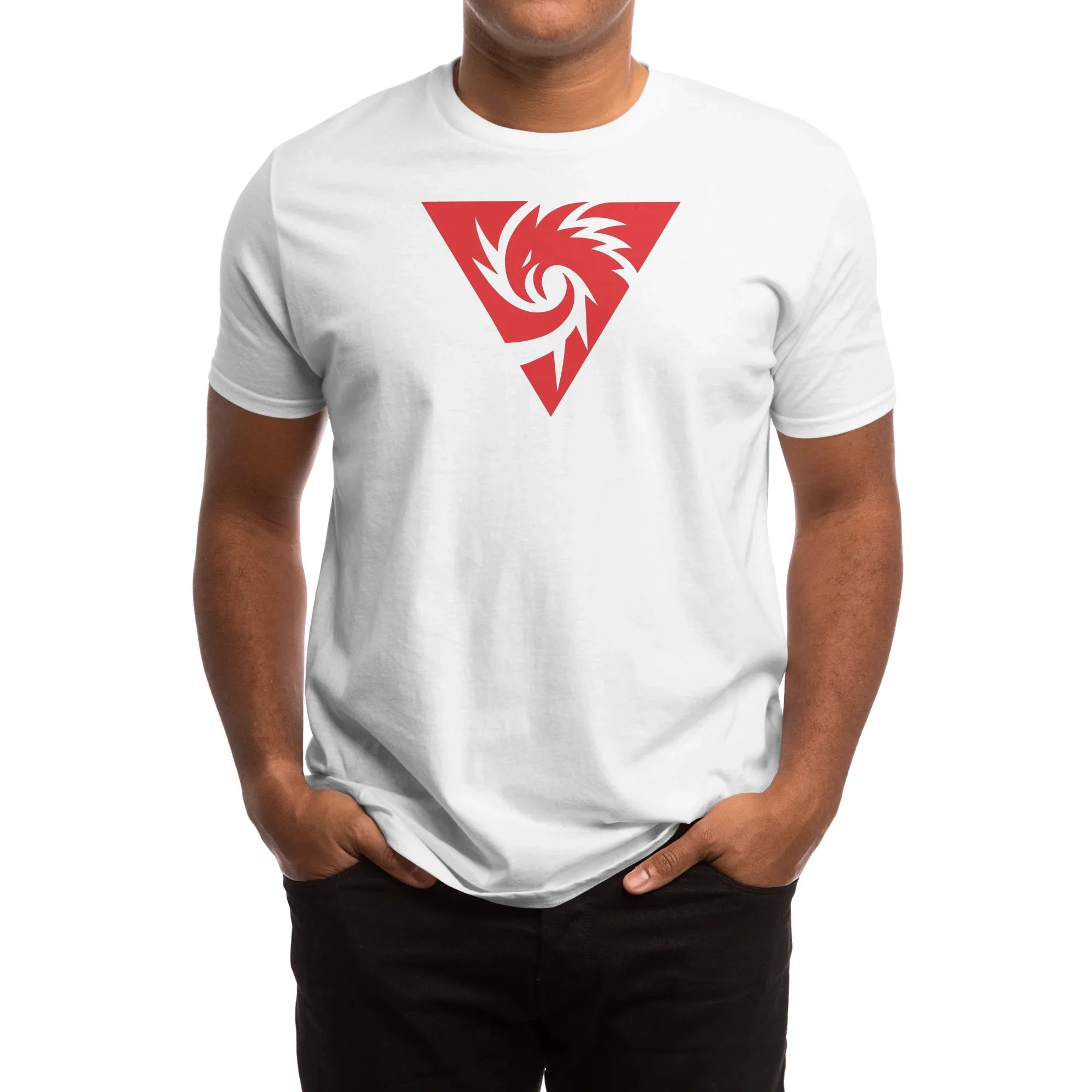 Inferno Girl Red - Symbol (Light Shirts) — Mens T Shirt