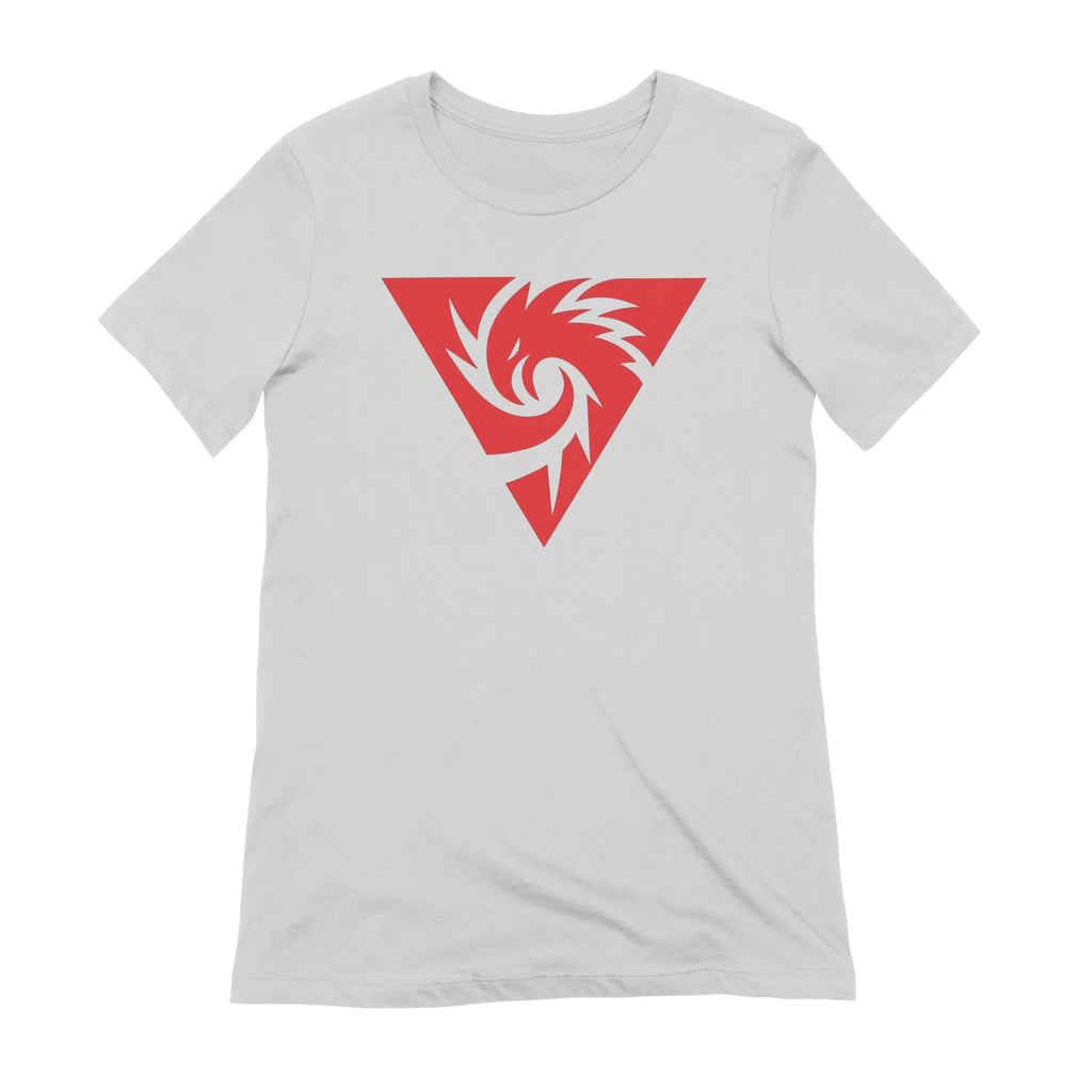 Inferno Girl Red - Symbol (Light Shirts) — Womens T Shirt