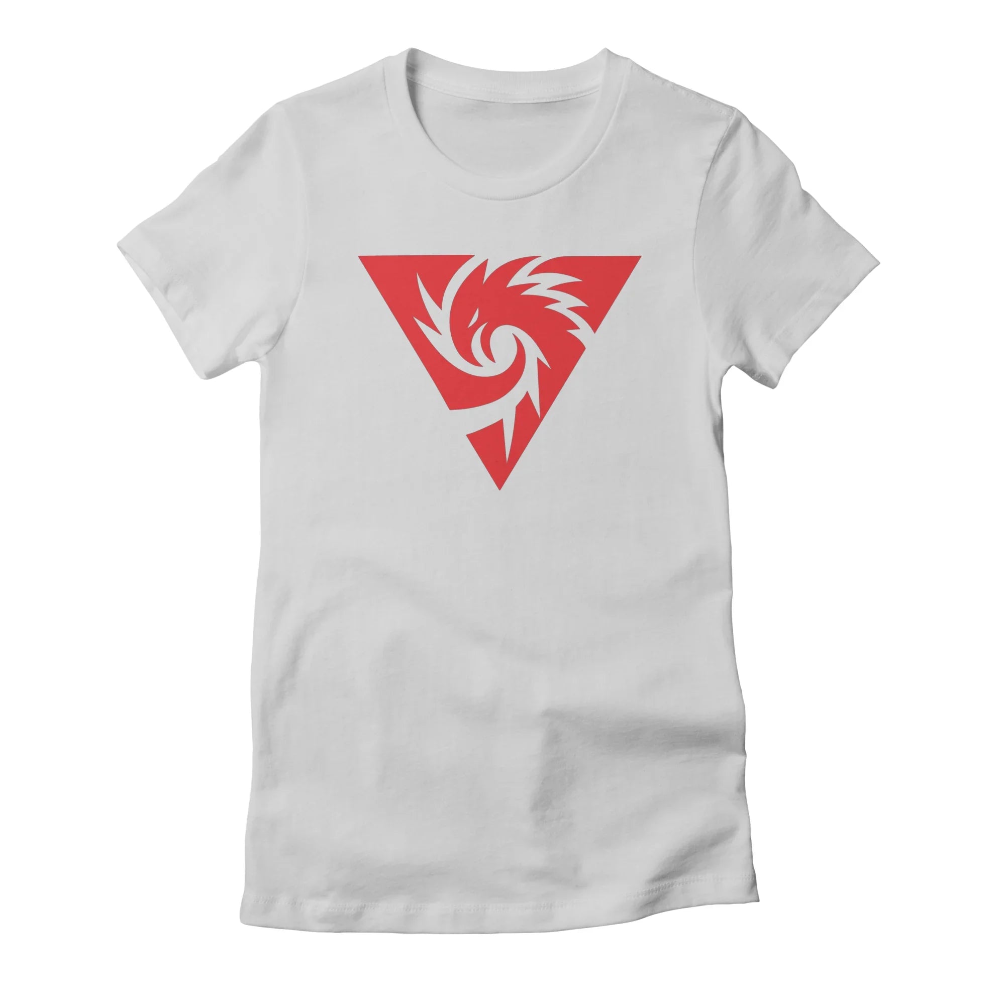 Inferno Girl Red - Symbol (Light Shirts) — Womens T Shirt