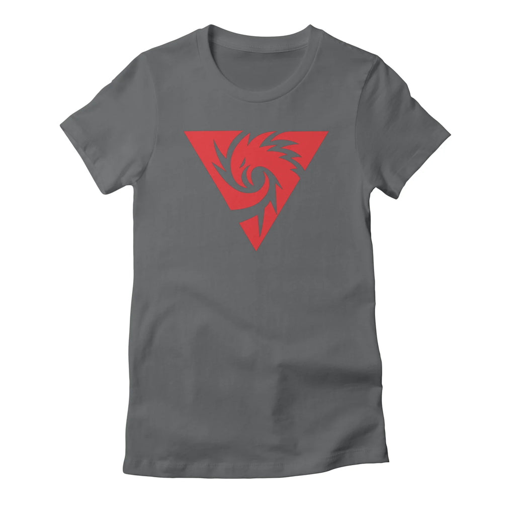 Inferno Girl Red - Symbol (Light Shirts) — Womens T Shirt