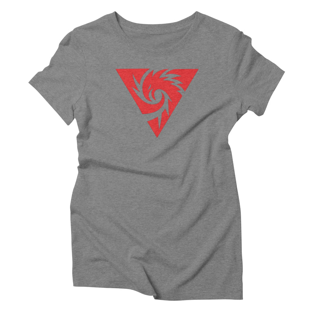 Inferno Girl Red - Symbol (Light Shirts) — Womens T Shirt