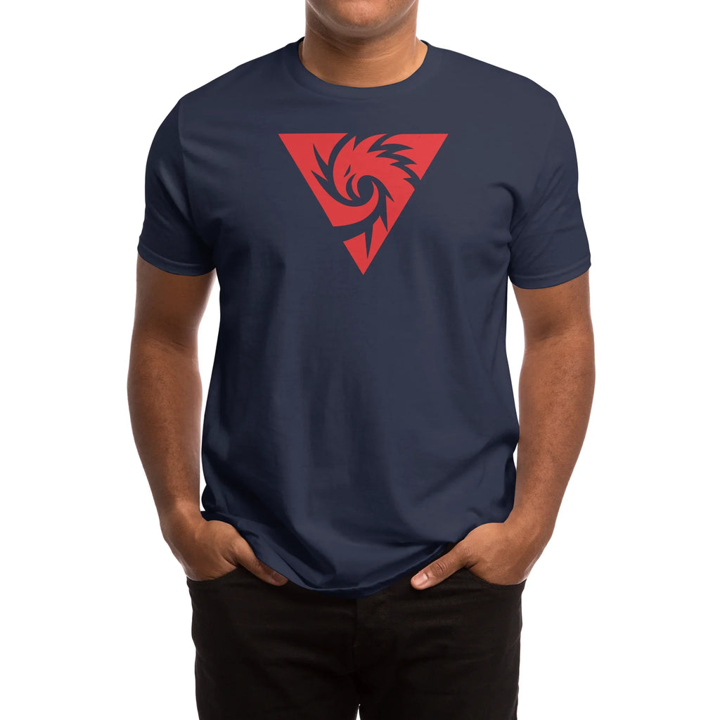 Inferno Girl Red - Symbol (Dark Shirts) — Mens T Shirt