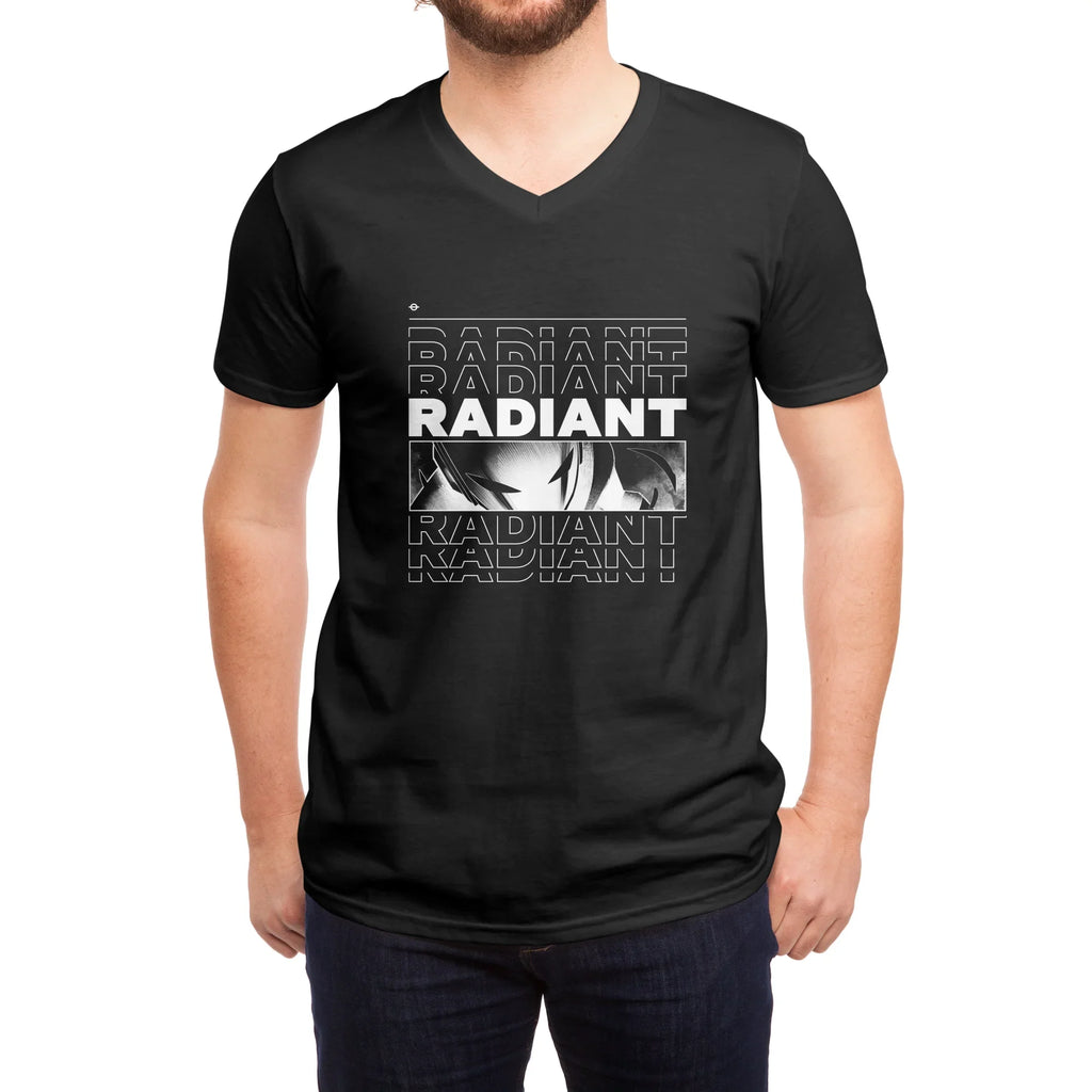 Radiant Black - NYCC — Mens V Neck