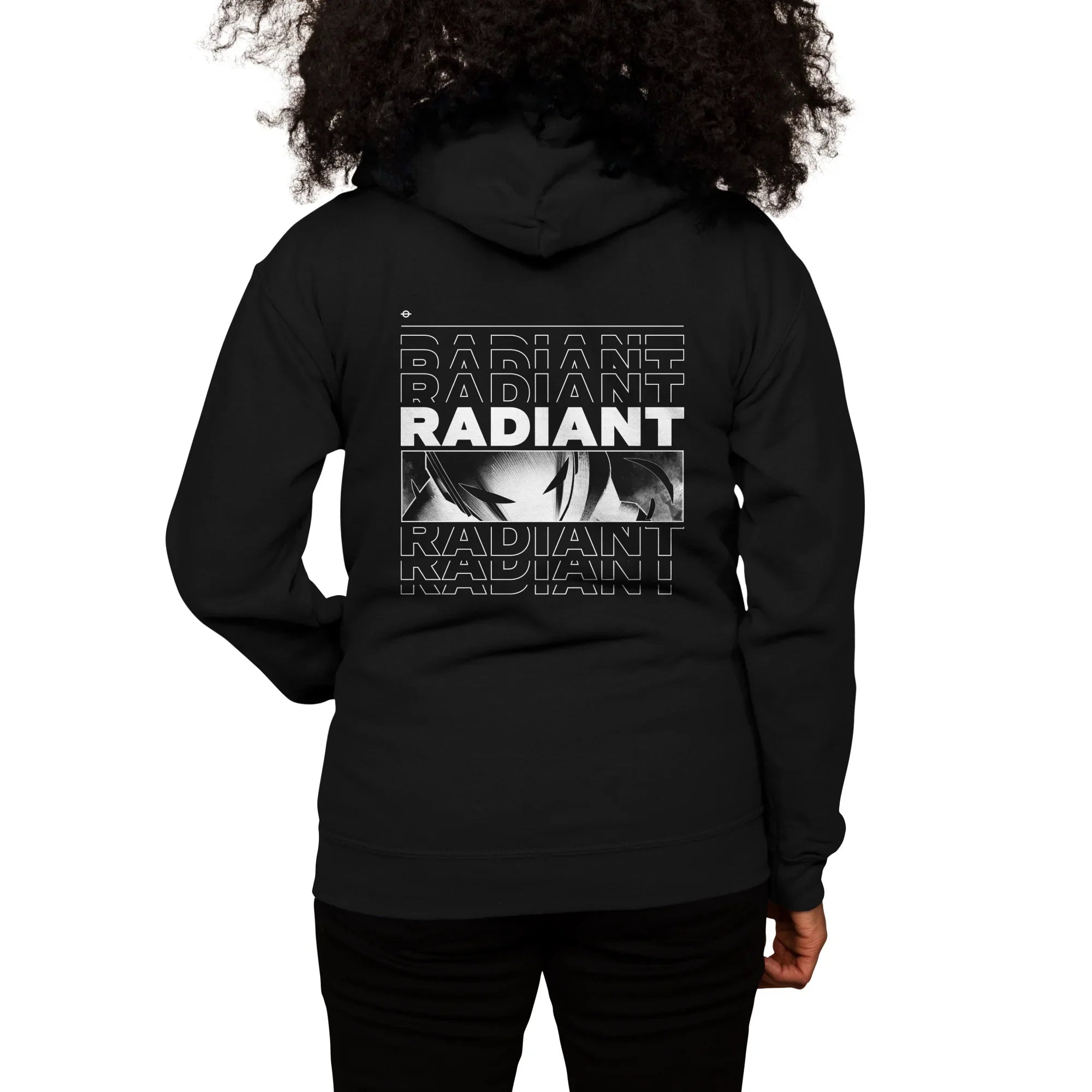 Radiant Black - NYCC — Womens Zip Up Hoody