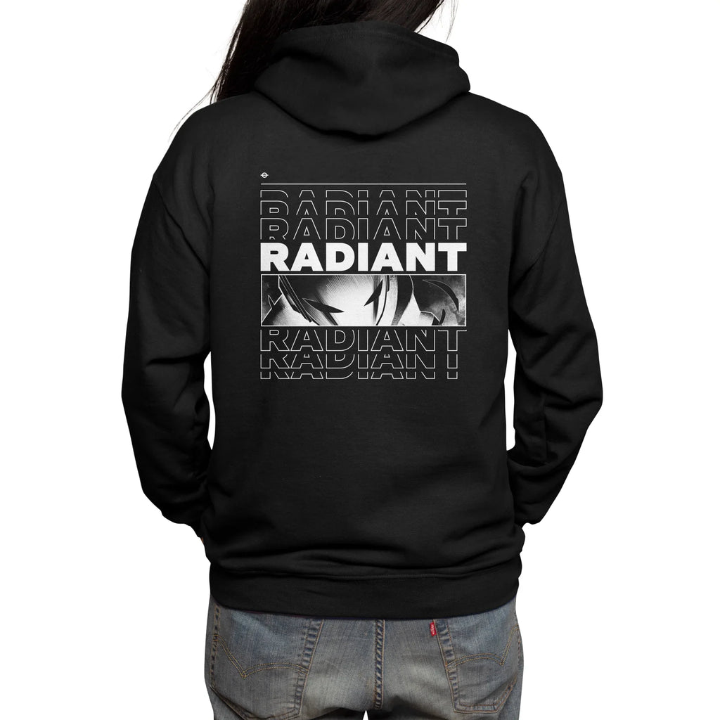 Radiant Black - NYCC — Mens Zip Up Hoody