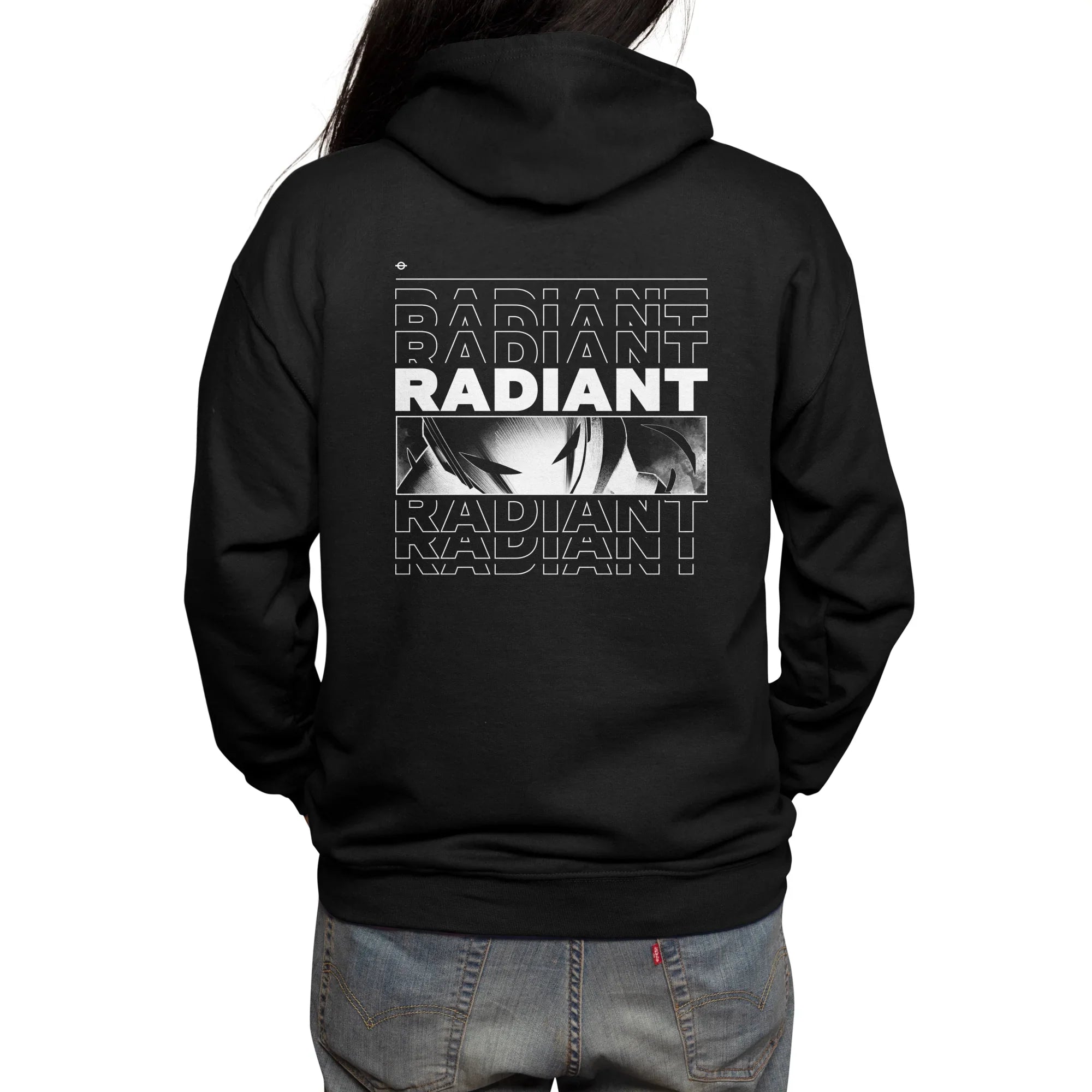 Radiant Black - NYCC — Mens Zip Up Hoody