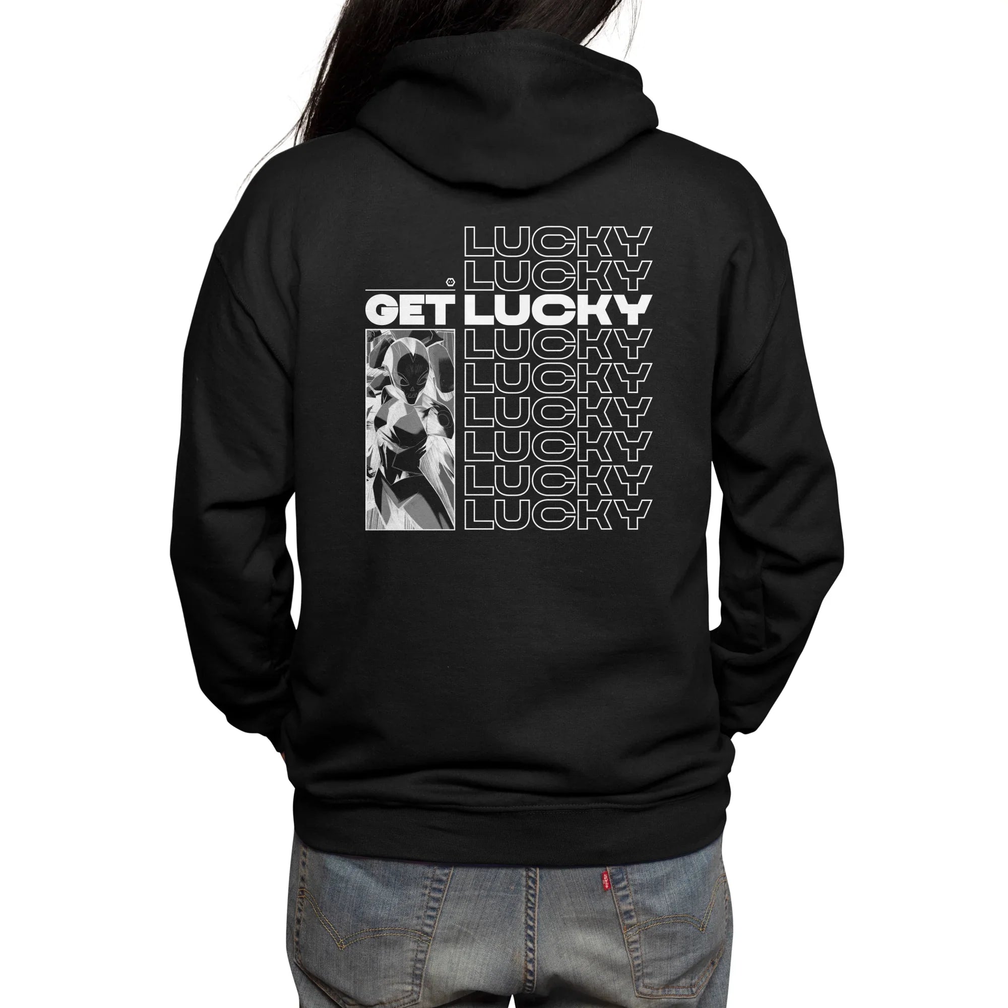 The Dead Lucky - NYCC — Mens Zip Up Hoody