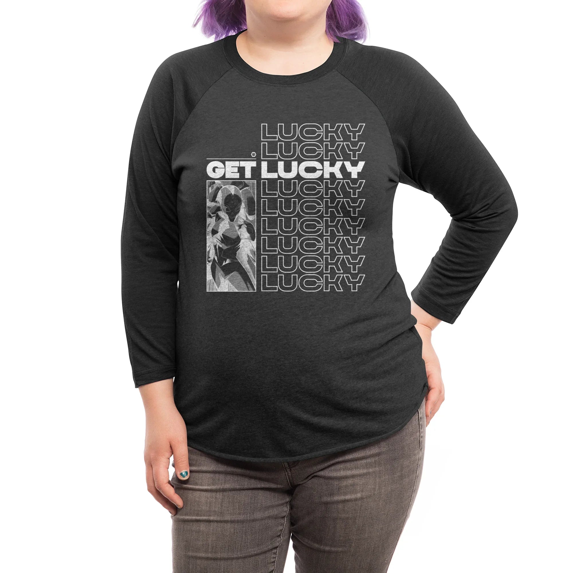 The Dead Lucky - NYCC — Womens Longsleeve T Shirt