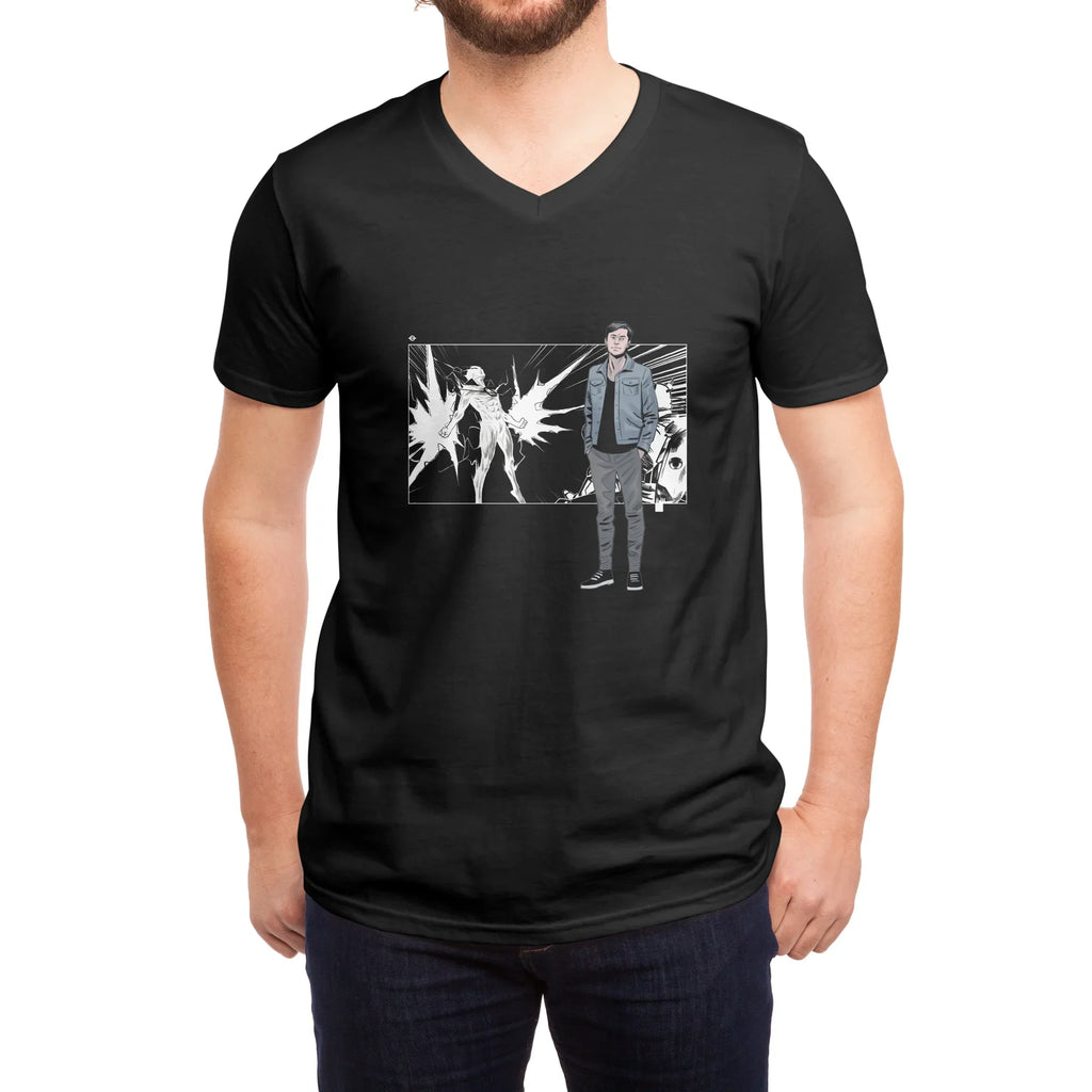 5 Years: Radiant Black (Marshall) — Mens V Neck