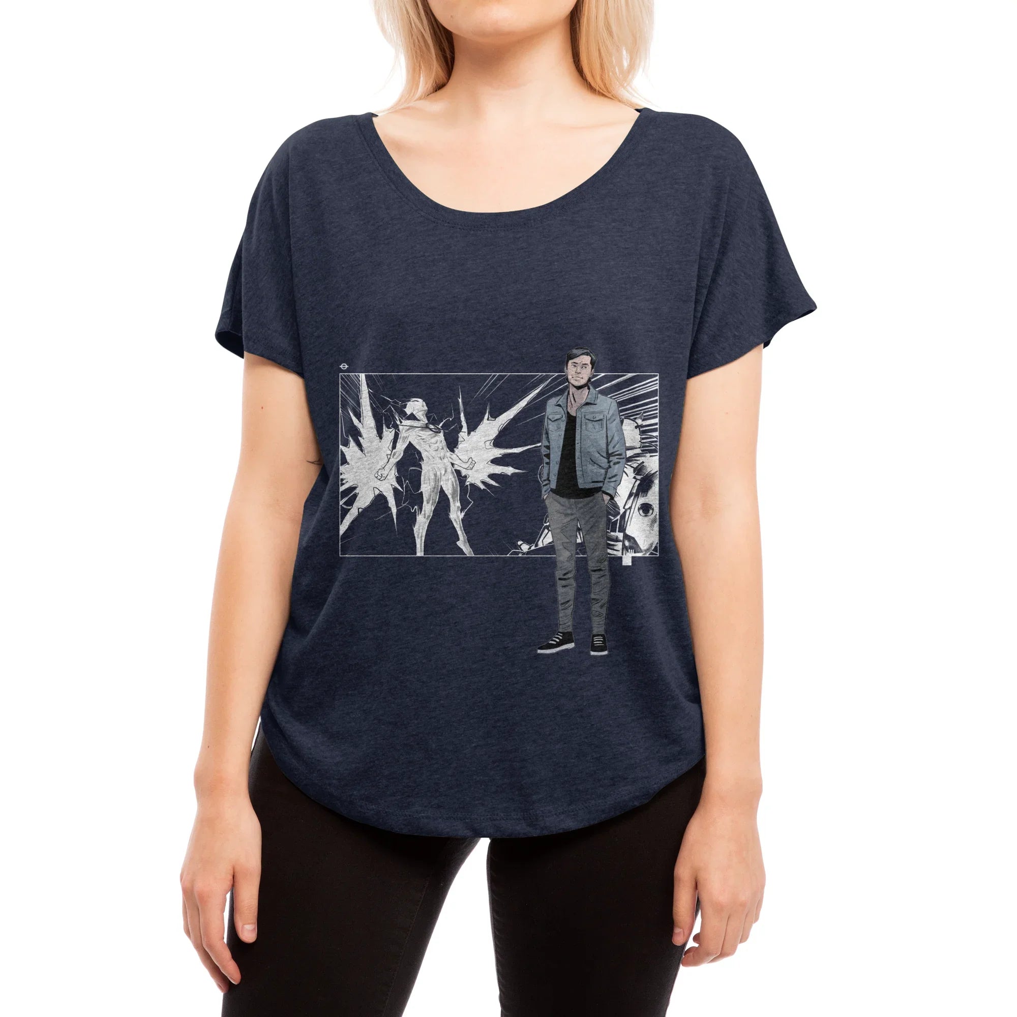 5 Years: Radiant Black (Marshall) — Womens Scoop Neck