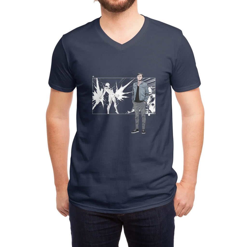 5 Years: Radiant Black (Marshall) — Mens V Neck