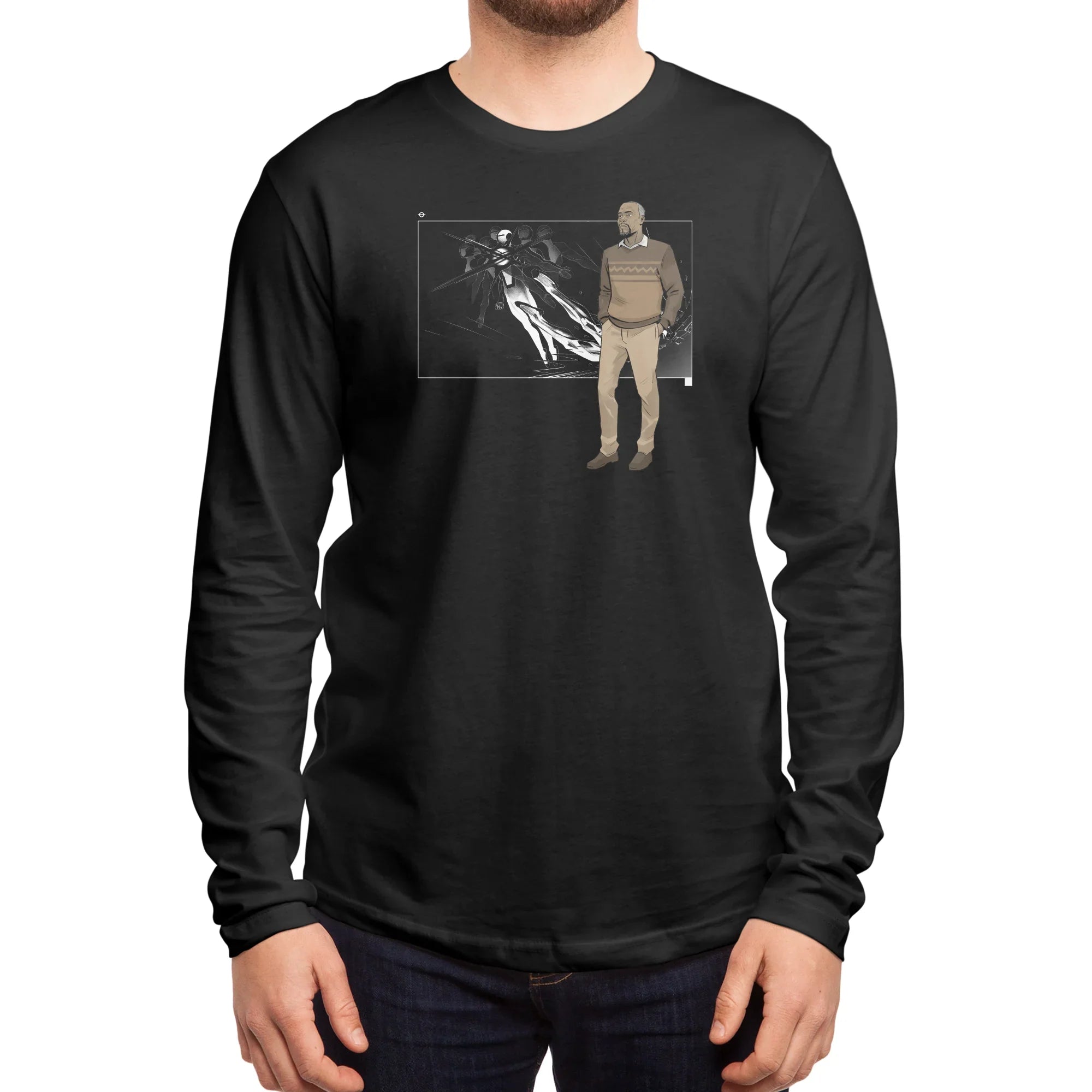 5 Years: Radiant Yellow — Mens Longsleeve T Shirt