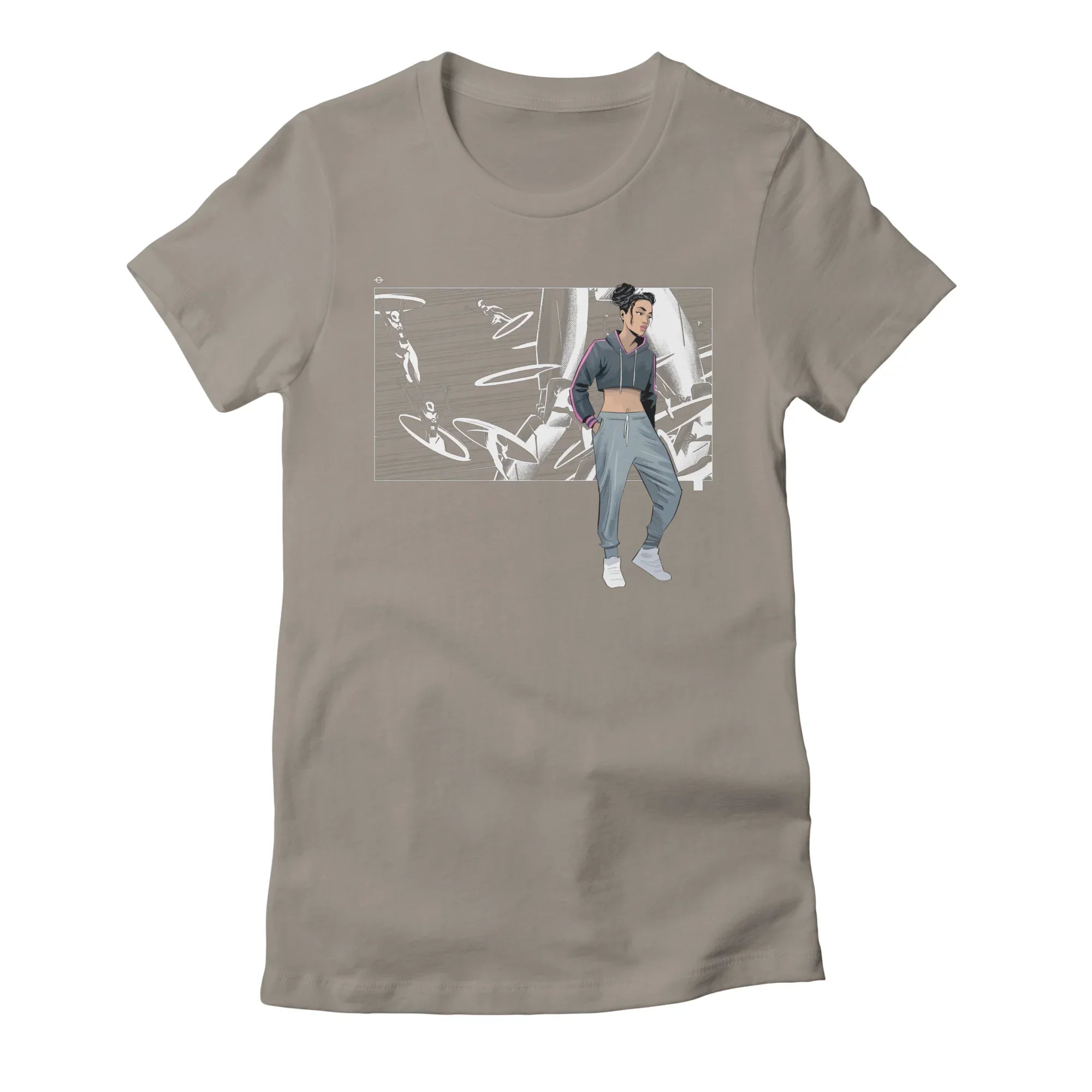 5 Years: Radiant Pink — Womens T Shirt