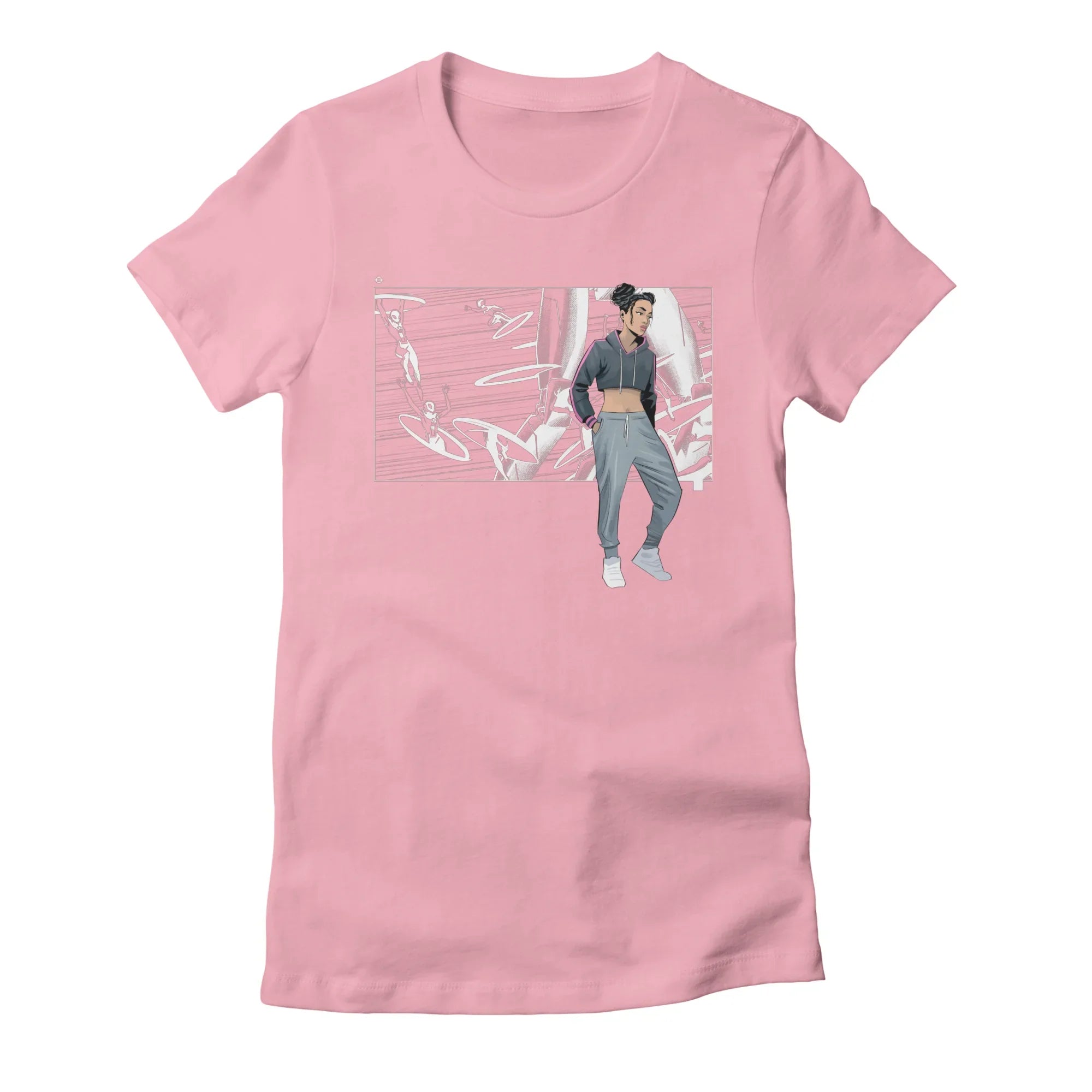 5 Years: Radiant Pink — Womens T Shirt