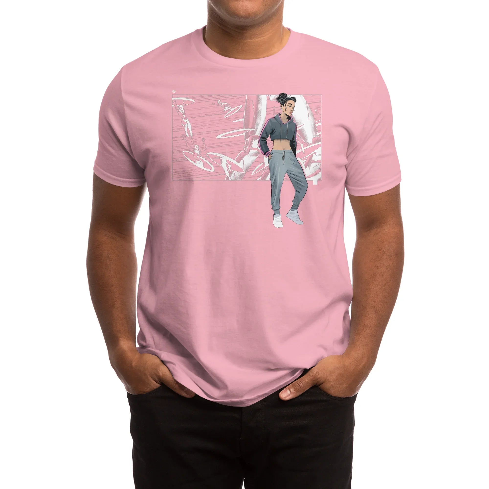 5 Years: Radiant Pink — Mens T Shirt