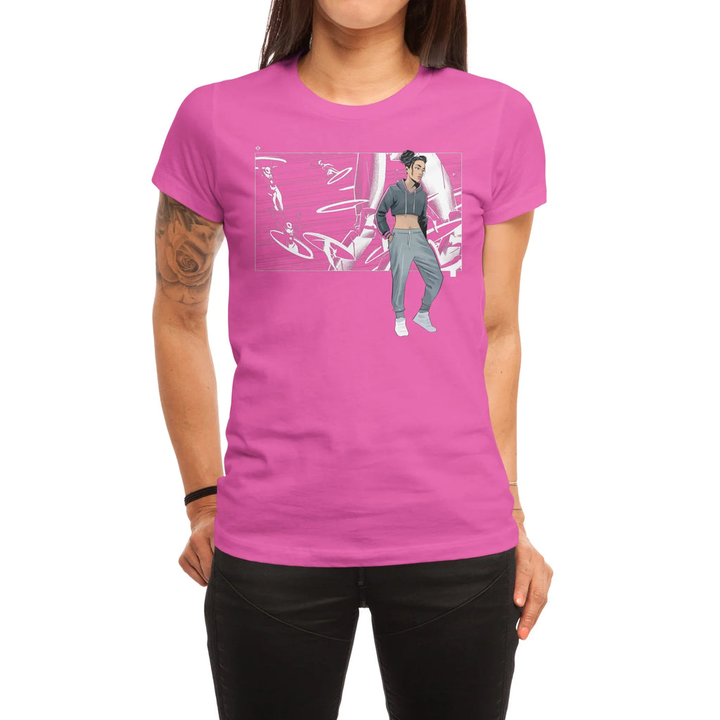 5 Years: Radiant Pink — Womens T Shirt