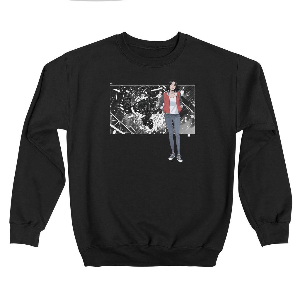 5 Years: Radiant Red — Womens Sweatshirt