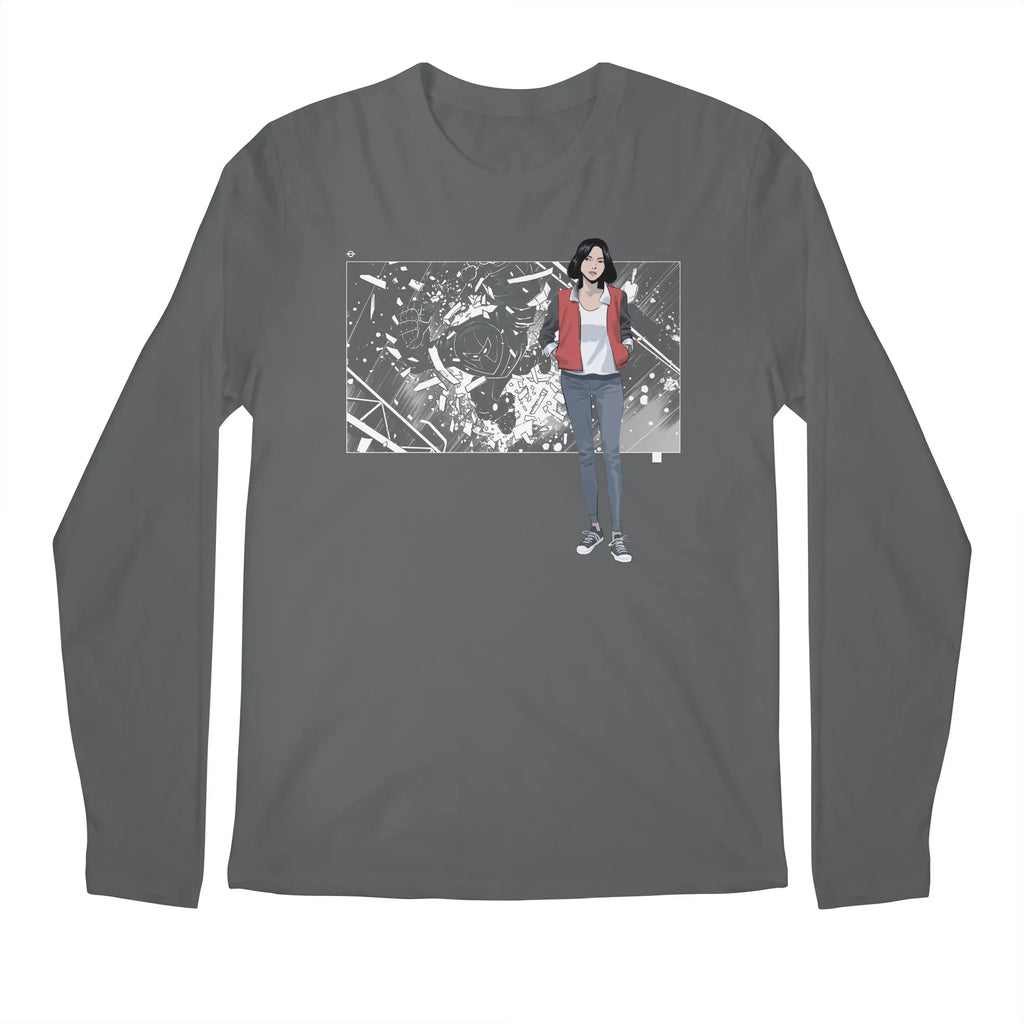 5 Years: Radiant Red — Mens Longsleeve T Shirt