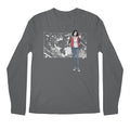 5 Years: Radiant Red — Mens Longsleeve T Shirt